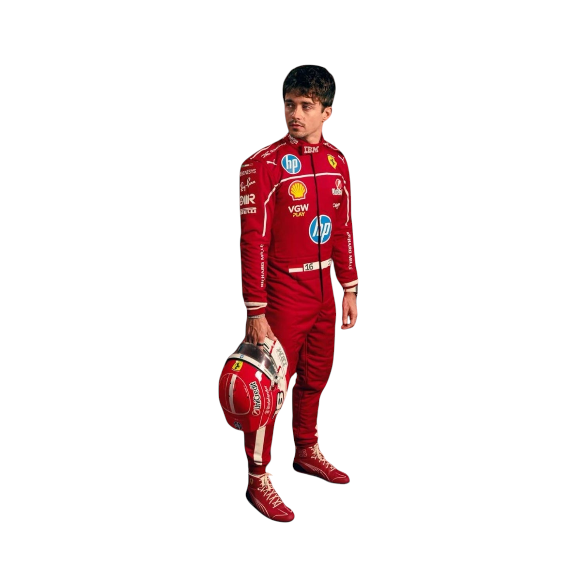 2025 Charles Leclerc & Lewis Hamilton F1 Racing suit