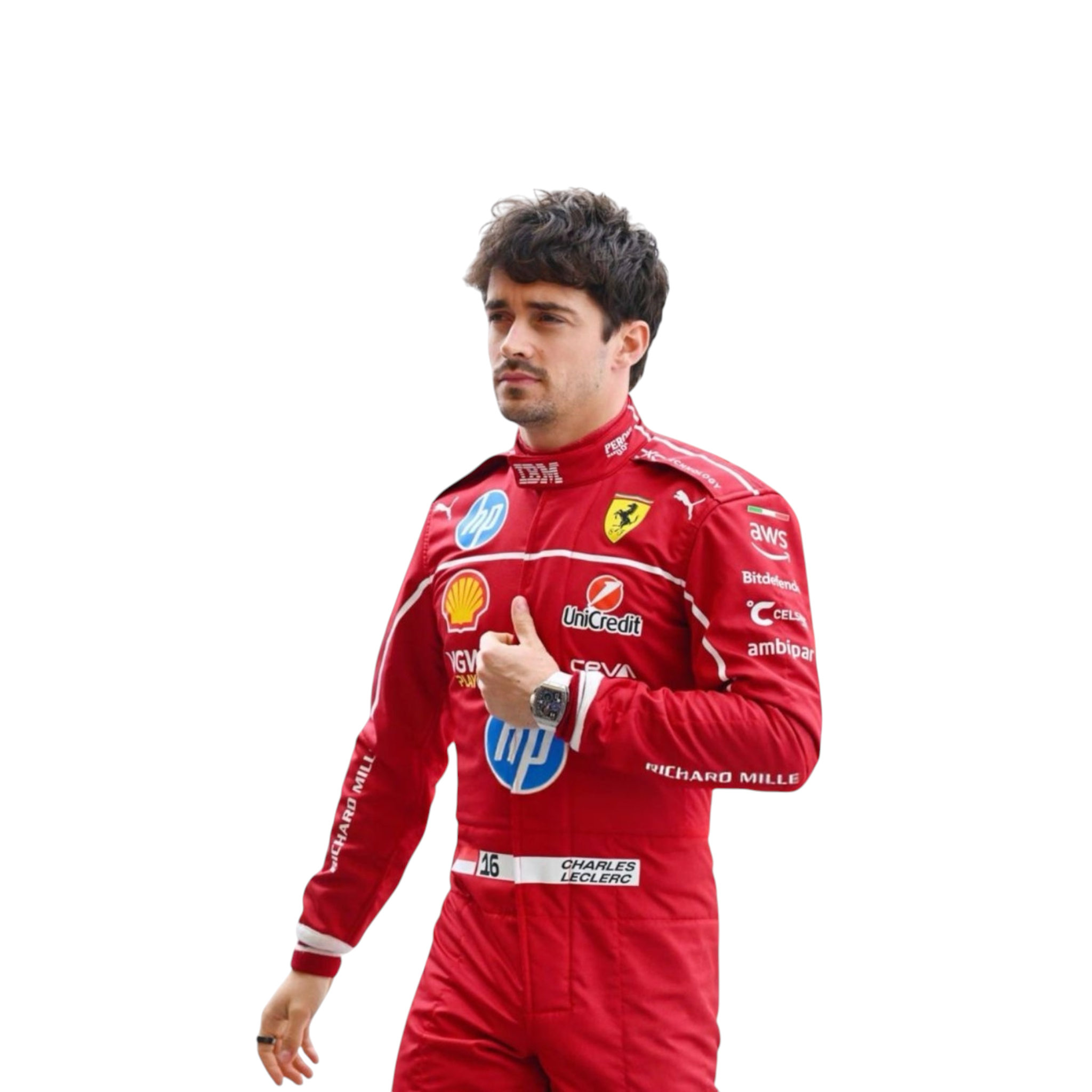 2025 Charles Leclerc & Lewis Hamilton F1 Racing suit
