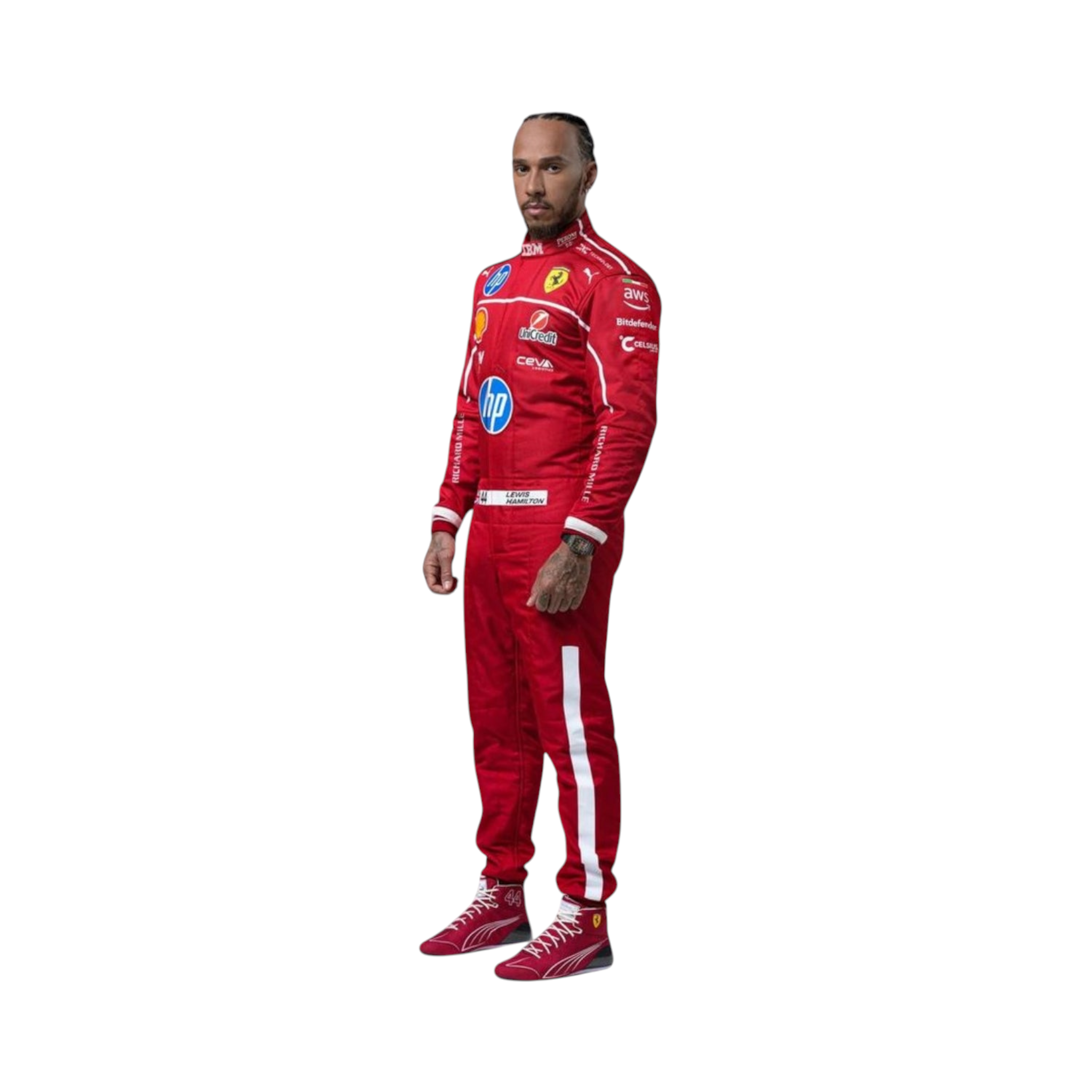2025 Charles Leclerc & Lewis Hamilton F1 Racing suit