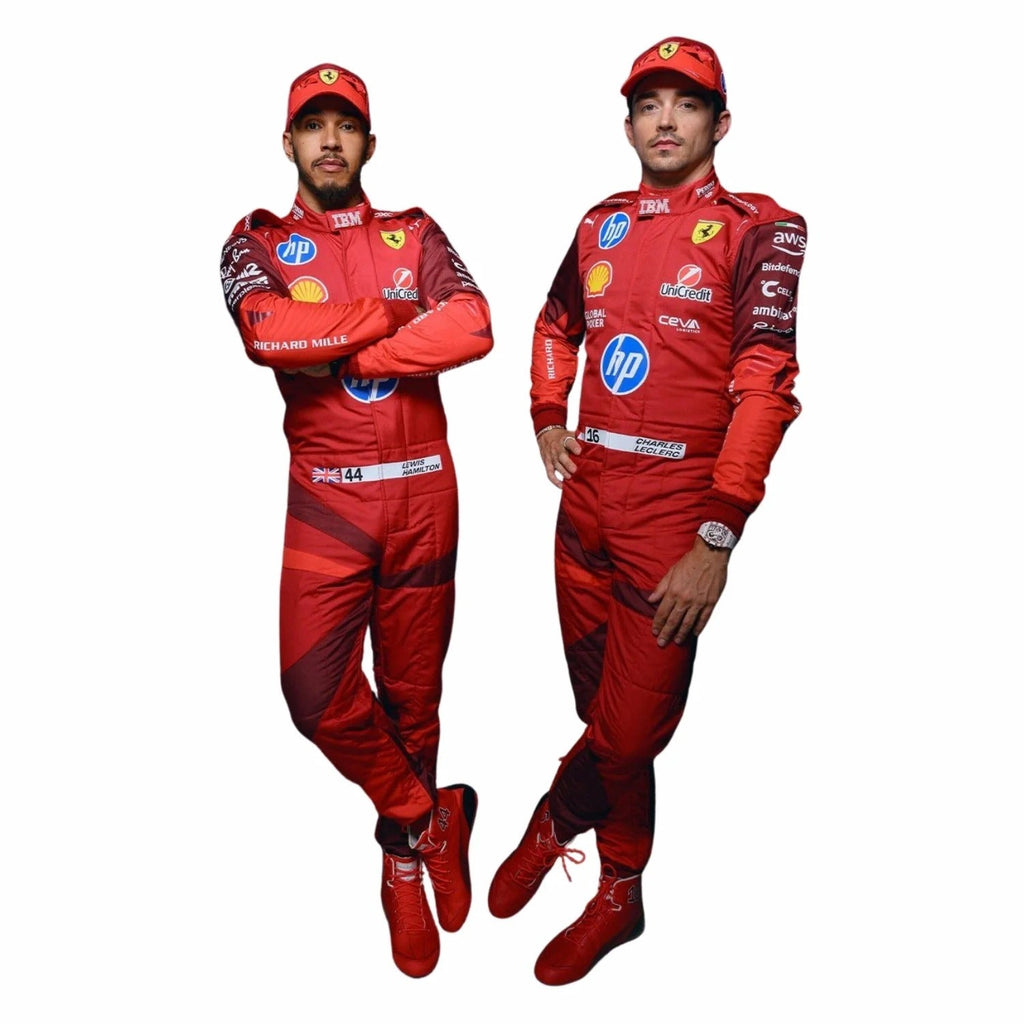 2025 Charles Leclerc & Lewis Hamilton Las Vegas GP F1 Racing suit