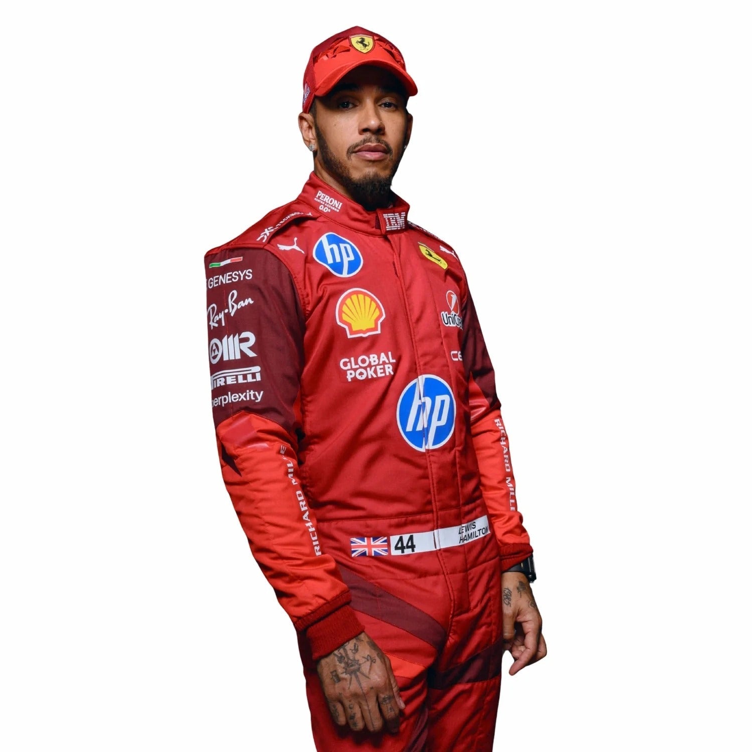 2025 Charles Leclerc & Lewis Hamilton Las Vegas GP F1 Racing suit