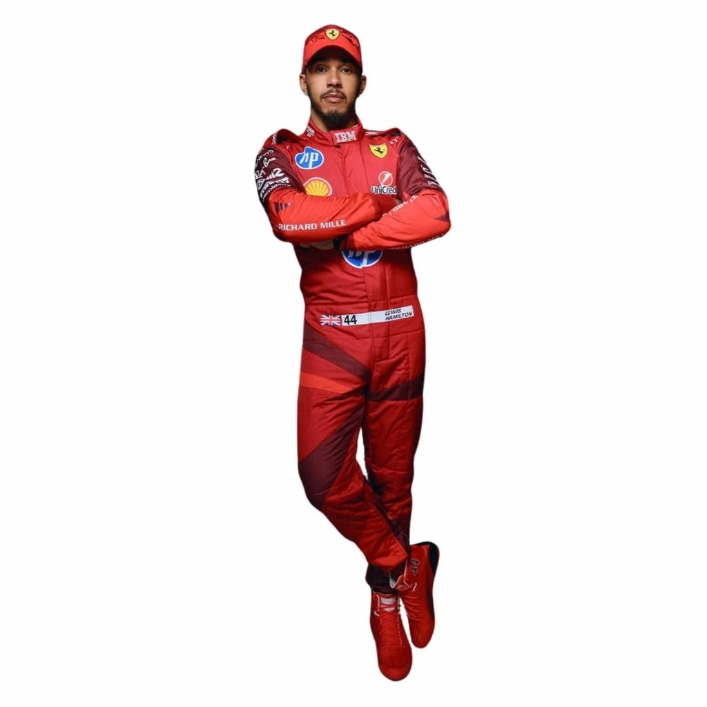 2025 Charles Leclerc & Lewis Hamilton Las Vegas GP F1 Racing suit