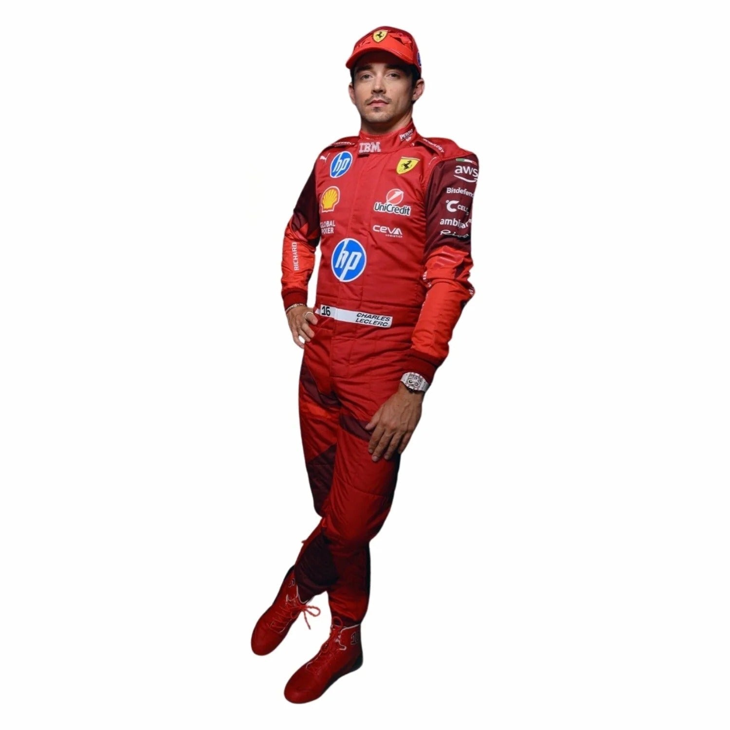 2025 Charles Leclerc & Lewis Hamilton Las Vegas GP F1 Racing suit