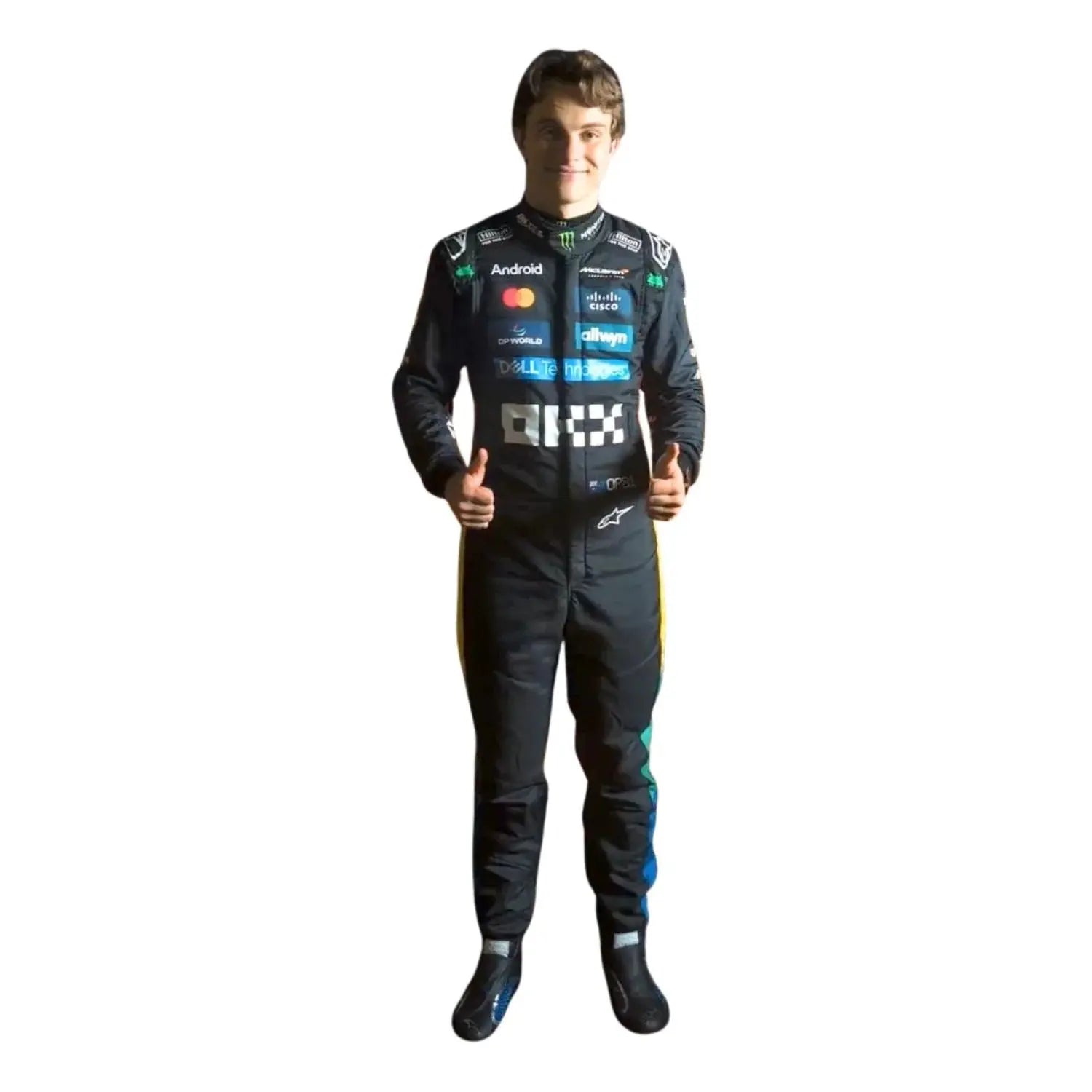 2025 F1 Racing Costume Worn by Lando Norris & Oscar Piastri - Abu dhabi GP