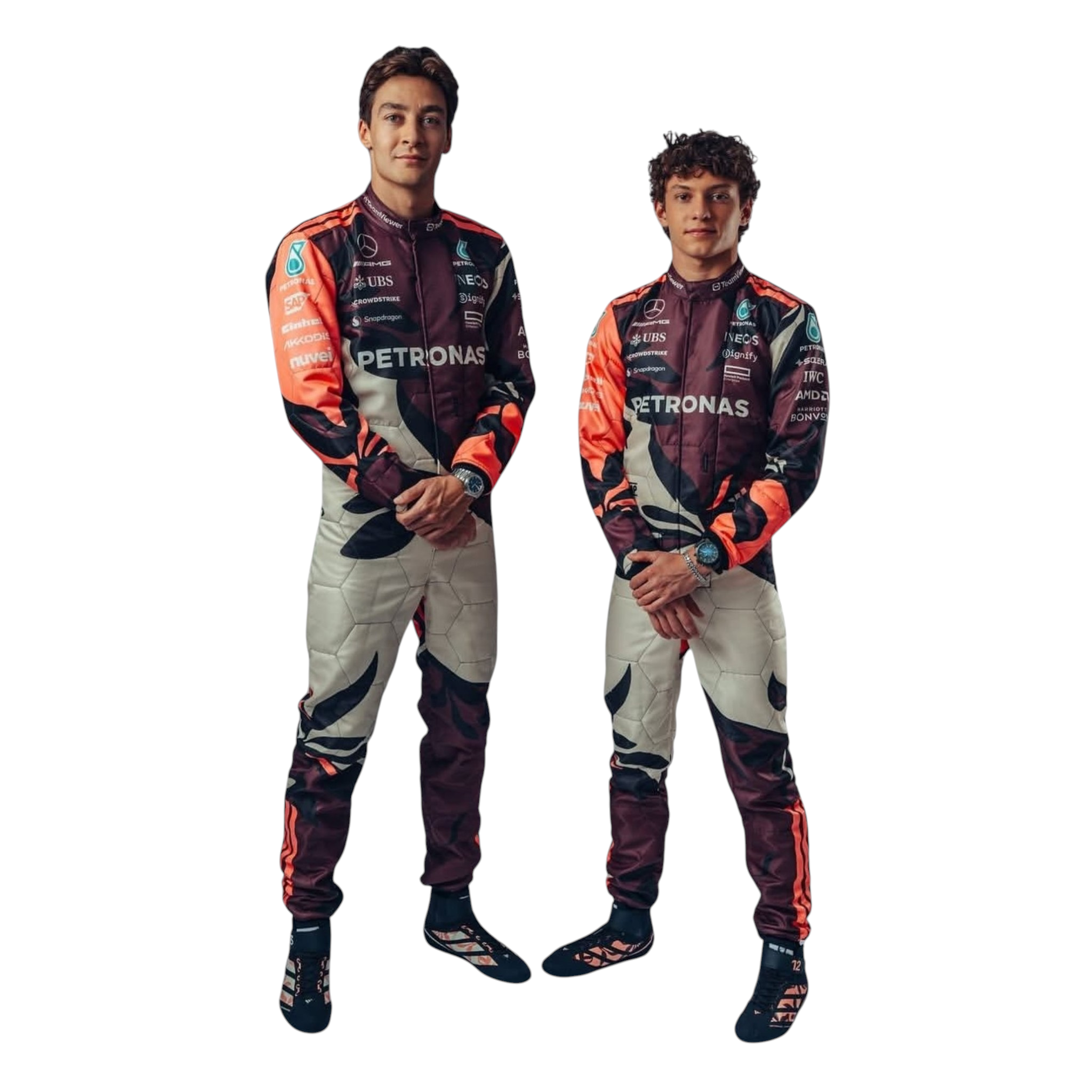 2025 George Russell & Kimi Antonelli F1 Racing Suit