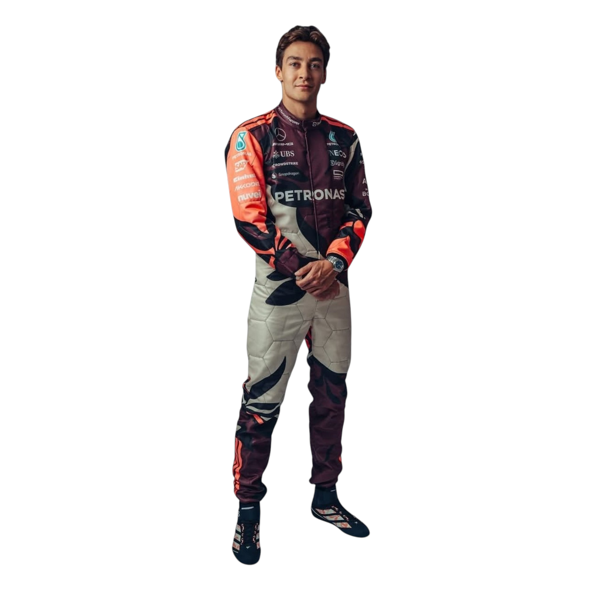 2025 George Russell & Kimi Antonelli F1 Racing Suit