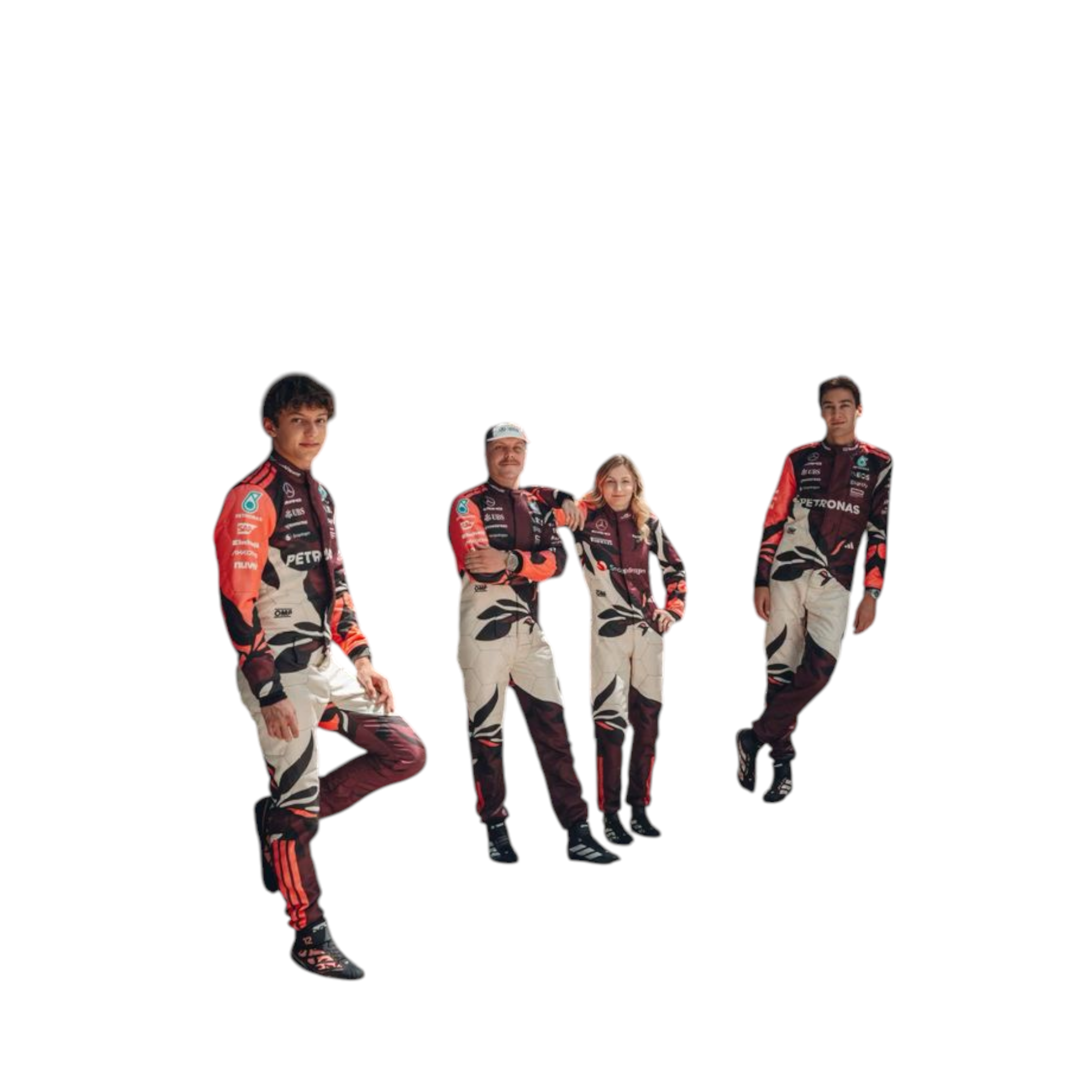 2025 George Russell & Kimi Antonelli F1 Racing Suit