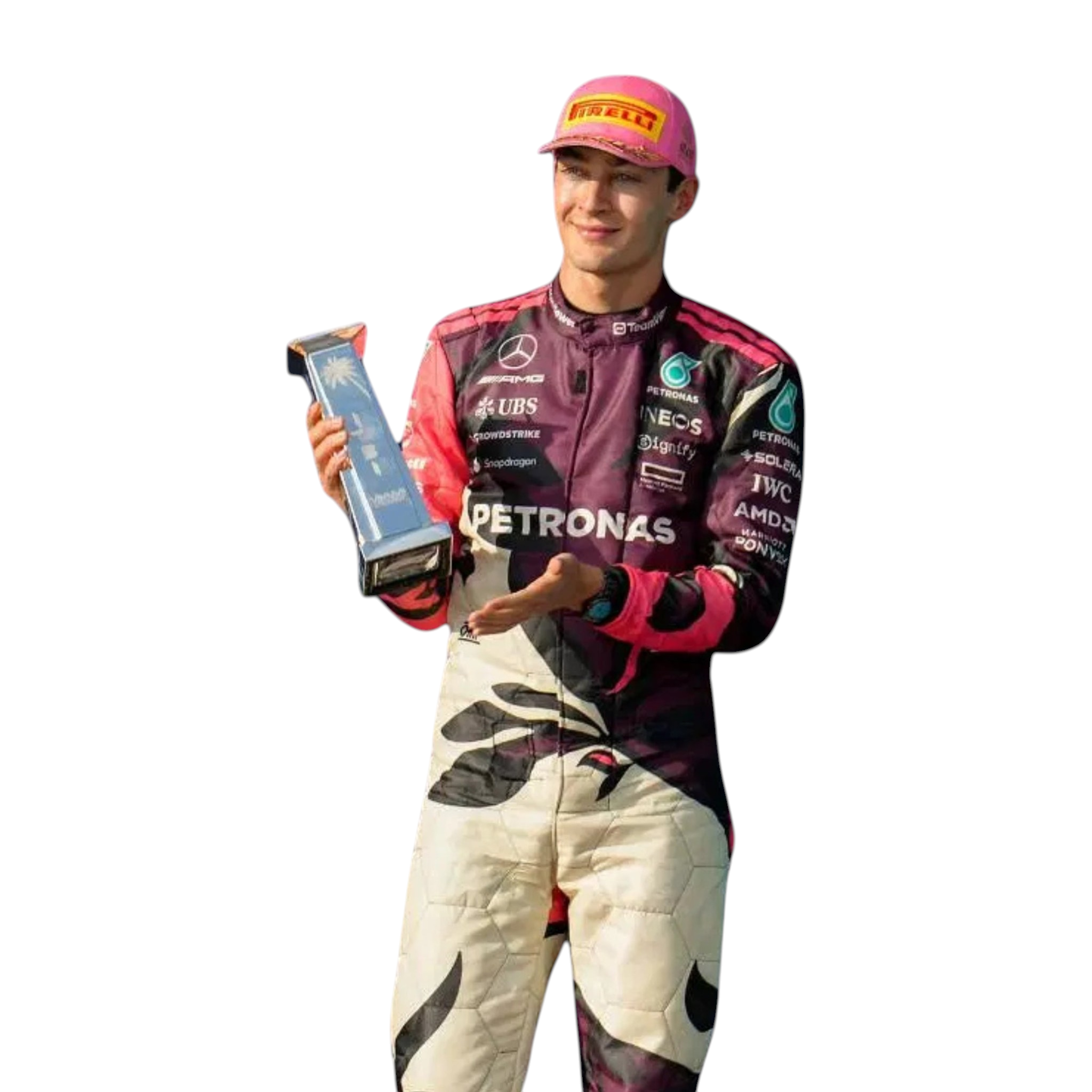 2025 George Russell Miami GP F1 Racing Suit