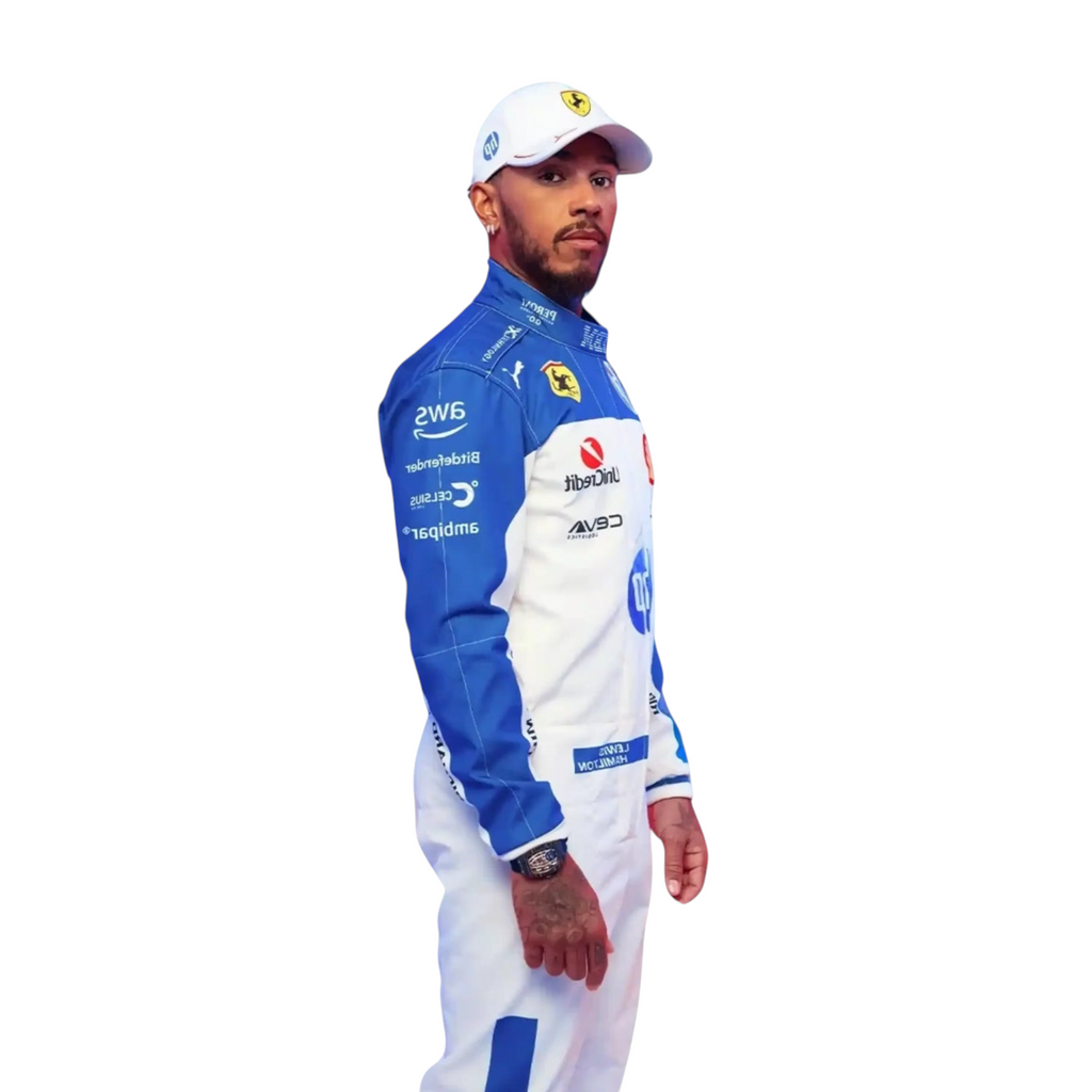 2025 Lewis Hamilton Miami GP F1 Racing Suit