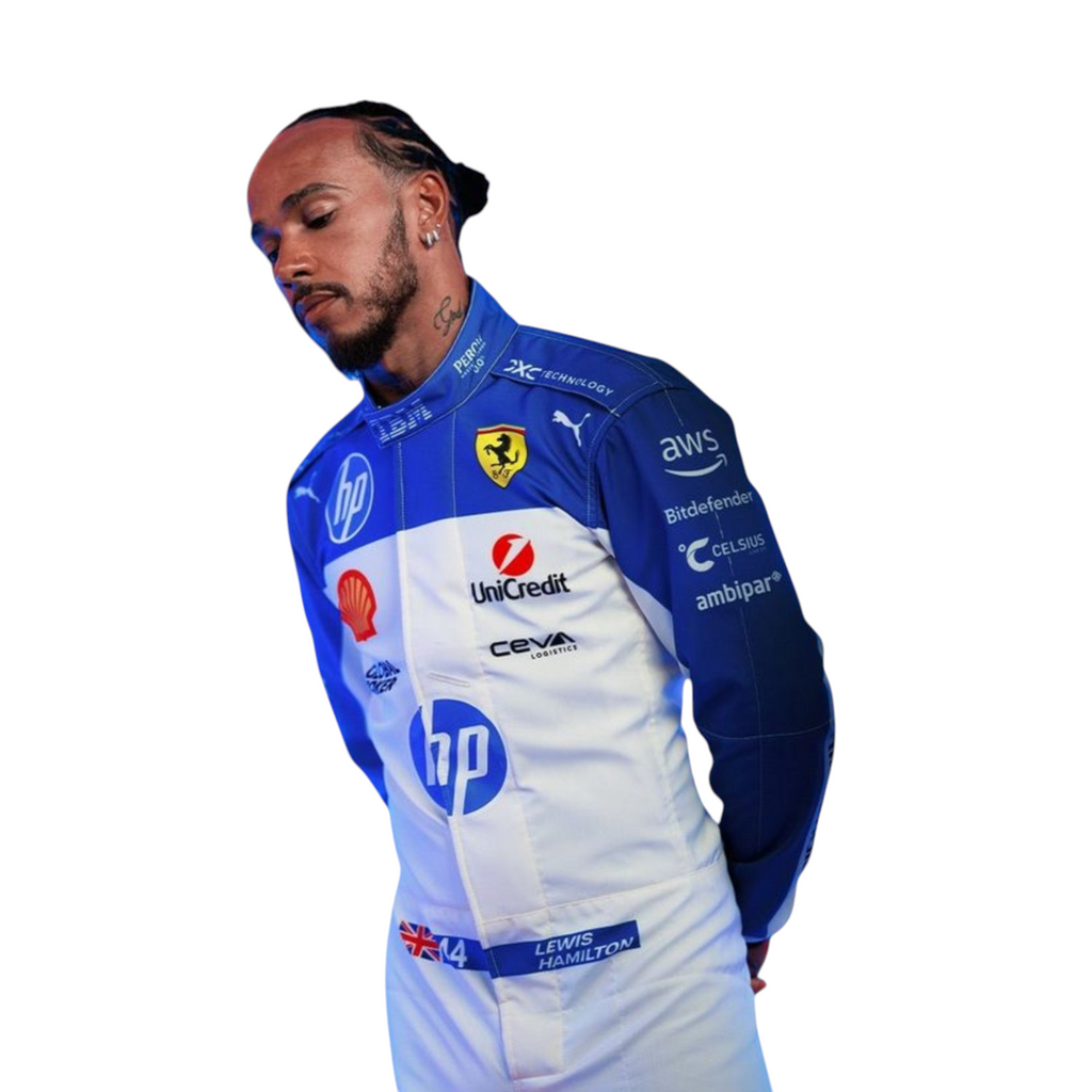 2025 Lewis Hamilton Miami GP F1 Racing Suit