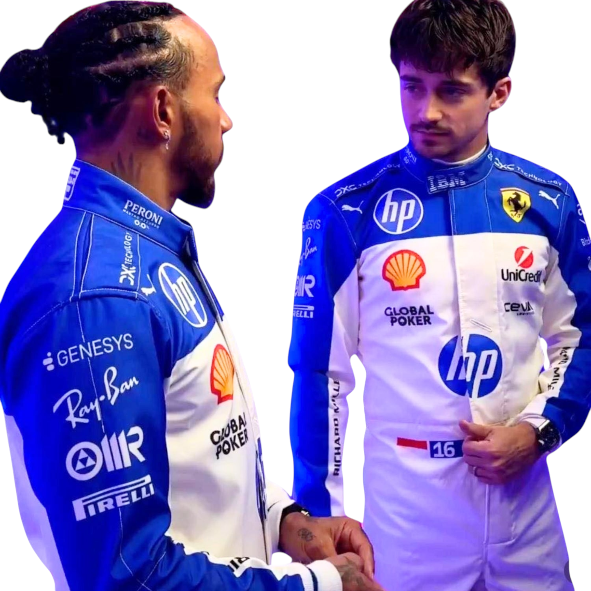 2025 Lewis Hamilton Miami GP F1 Racing Suit