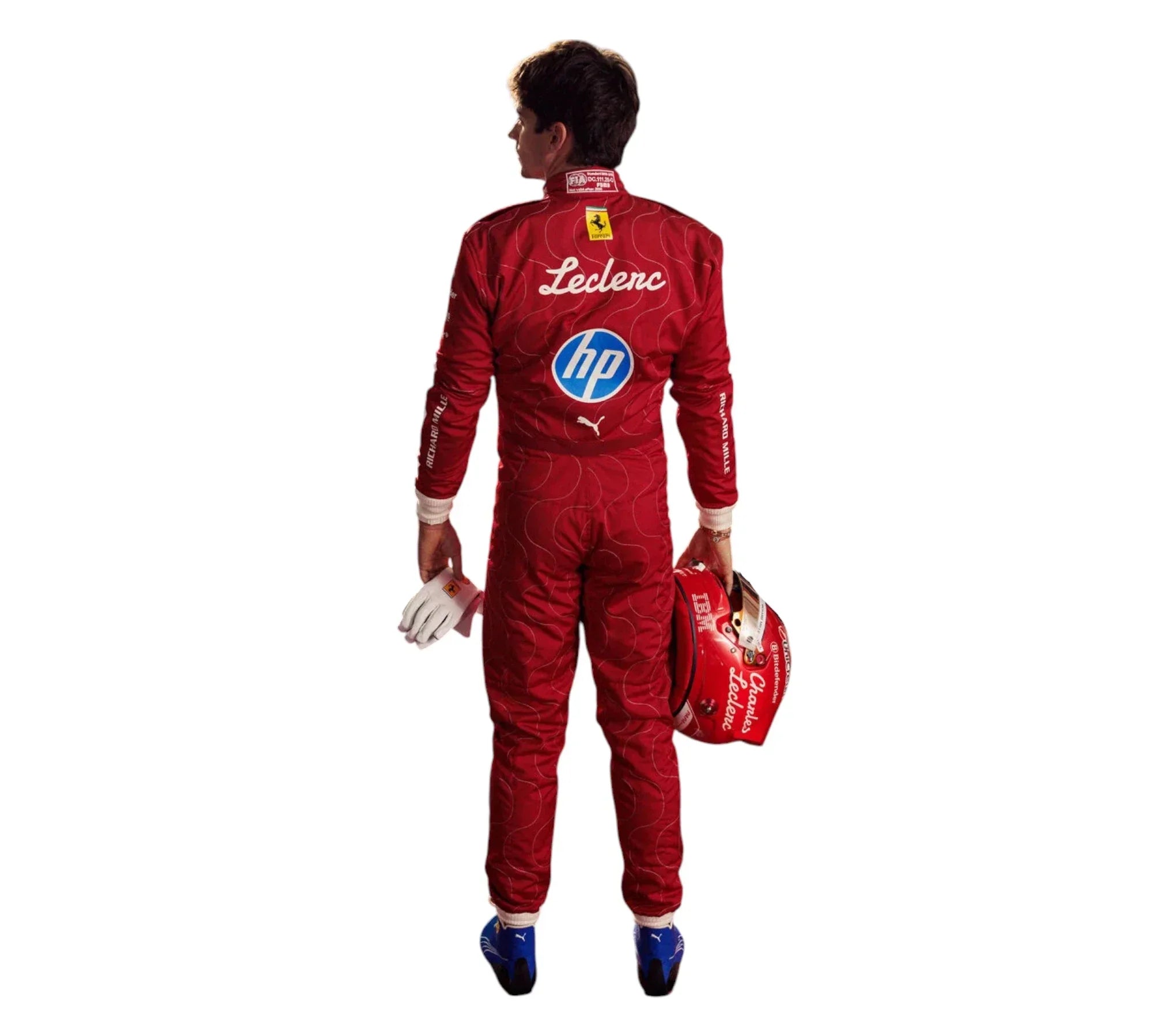 2025 Scuderia Ferrari HP Charles Leclerc Monza  F1 Racing Suit