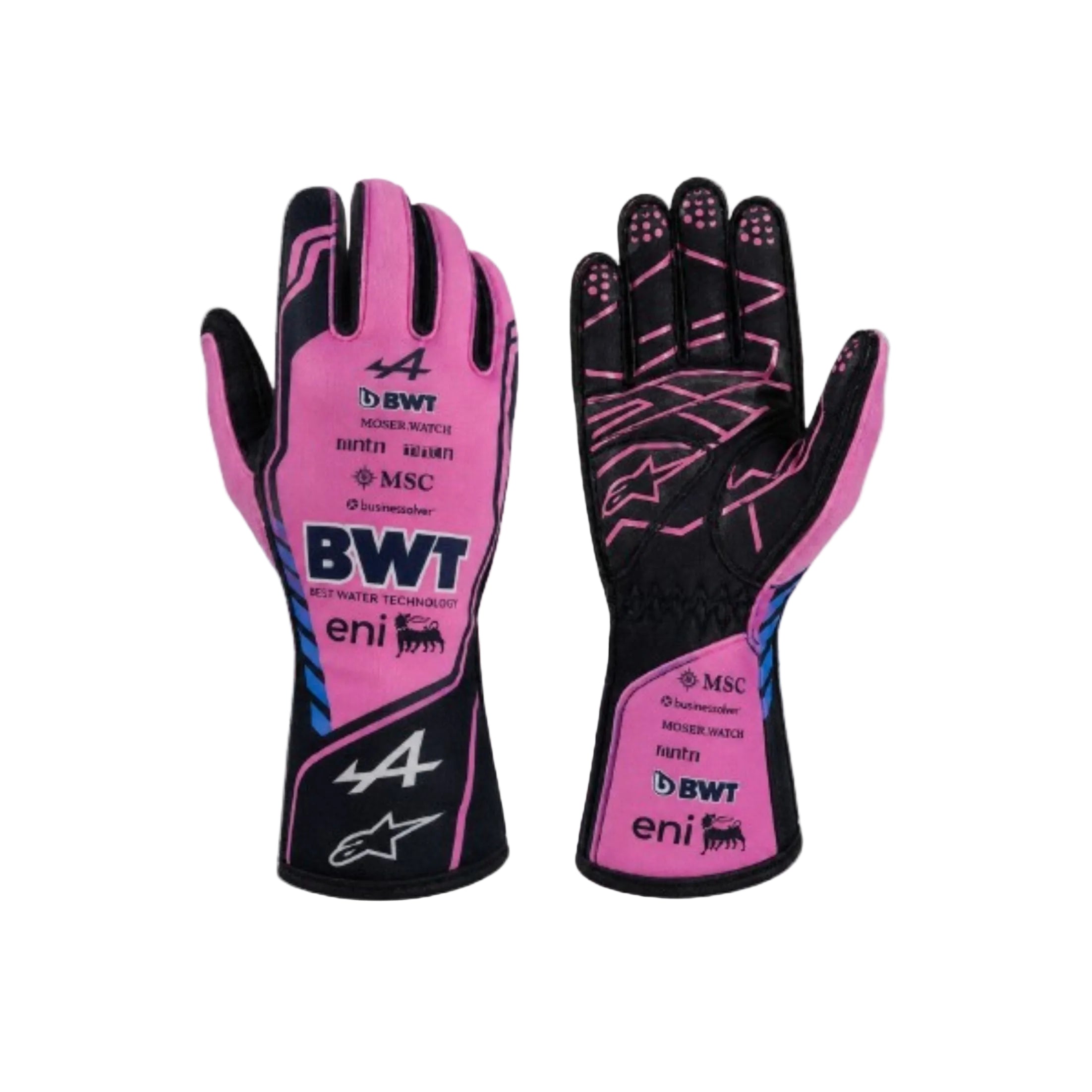2026 BWT Alpine F1 Team Racing Gloves – Pierre Gasly & Franco Colapinto