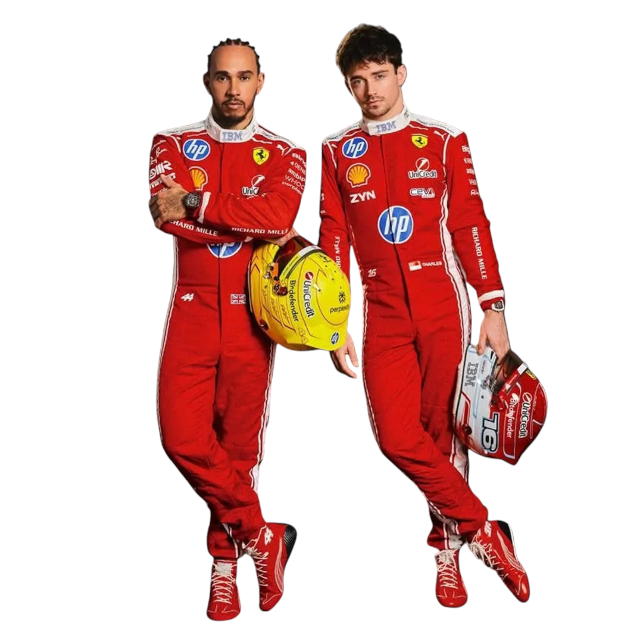 2026 Charles Leclerc & Lewis Hamilton F1 Racing suit
