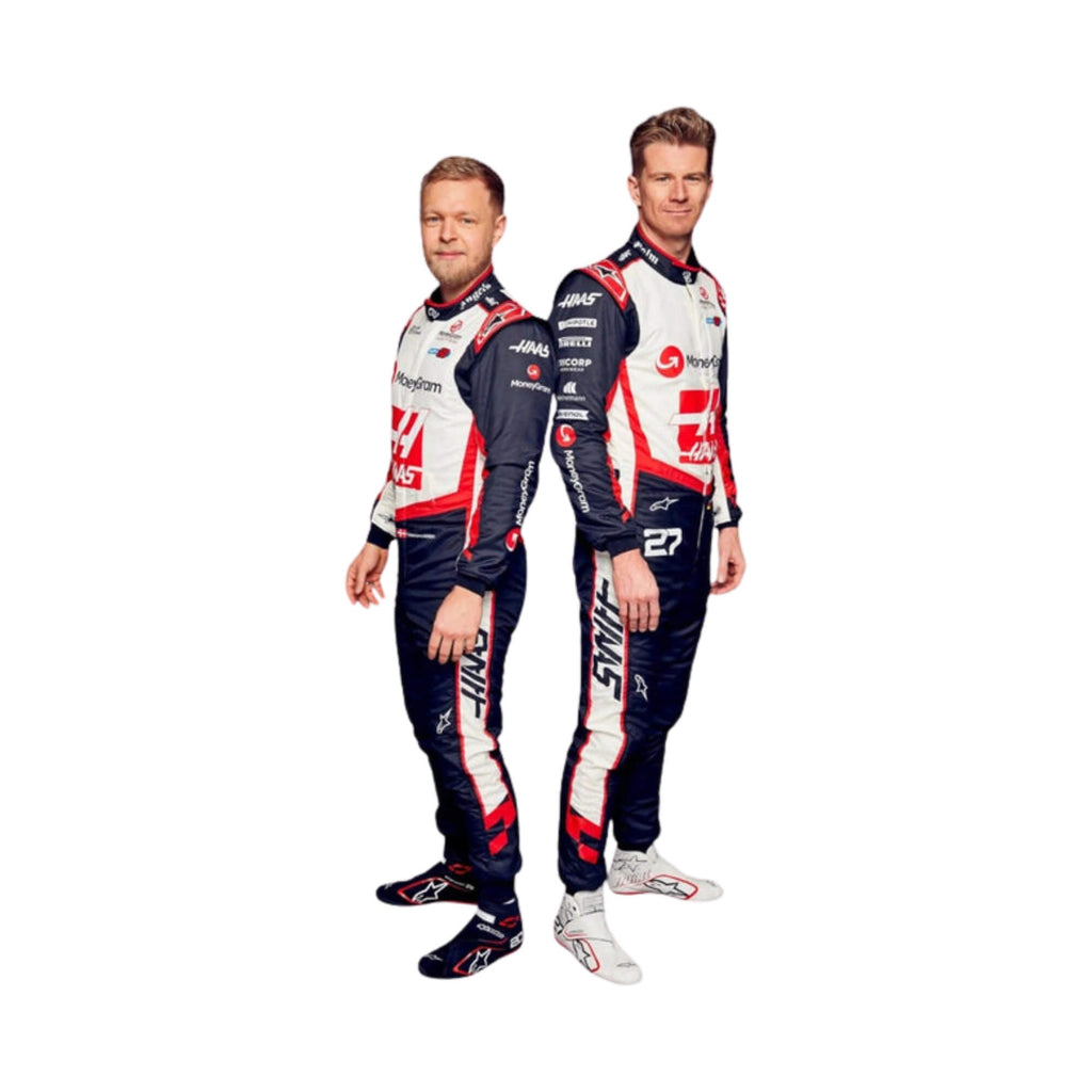 F1 Racing Costume Worn by Kevin Magnussen & Nico Hulkenberg – 2024 Miami Grand Prix