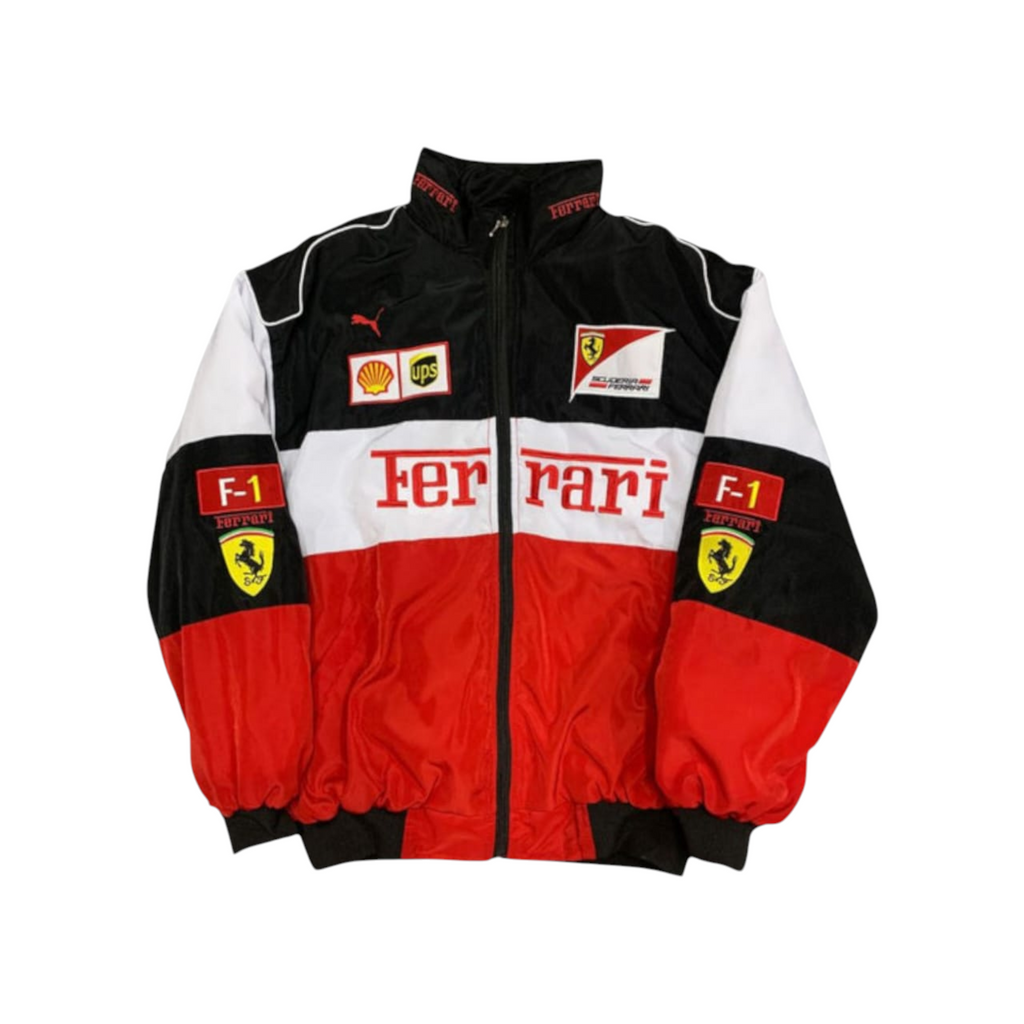 F1 Vintage Ferrari Jacket Red