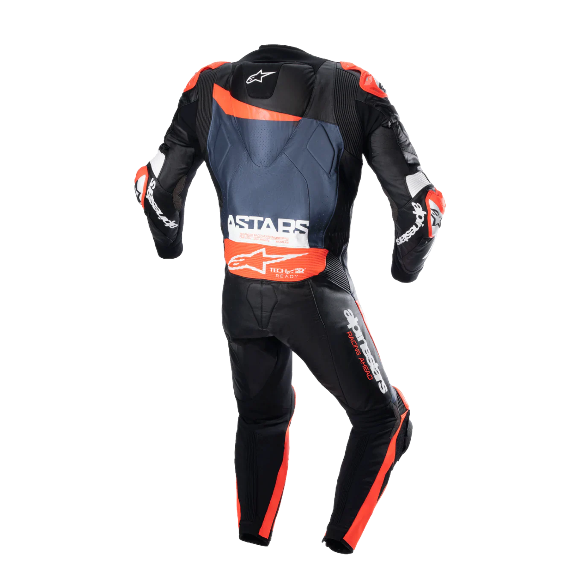 GP Plus V4 Leather Suit - 1PC Gary - Black