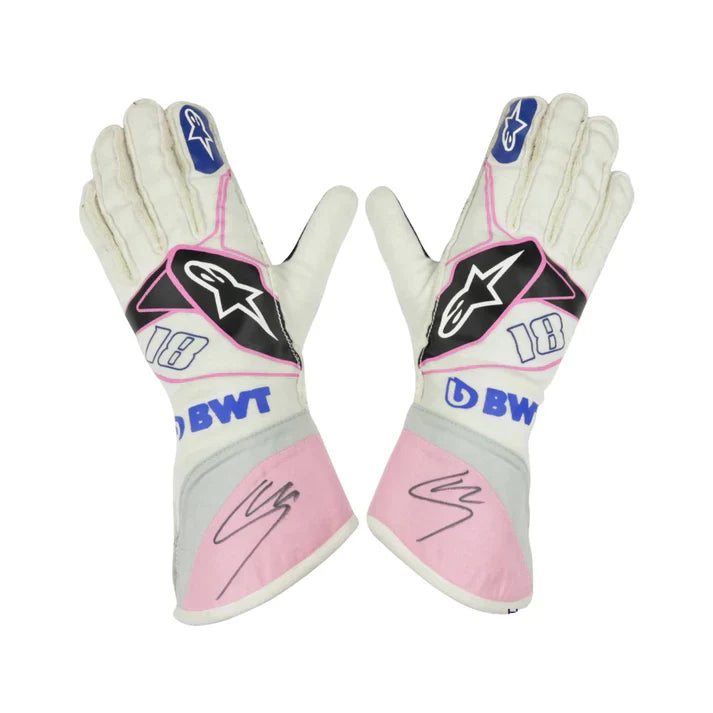 Lance Stroll 2019 F1 Racing Gloves