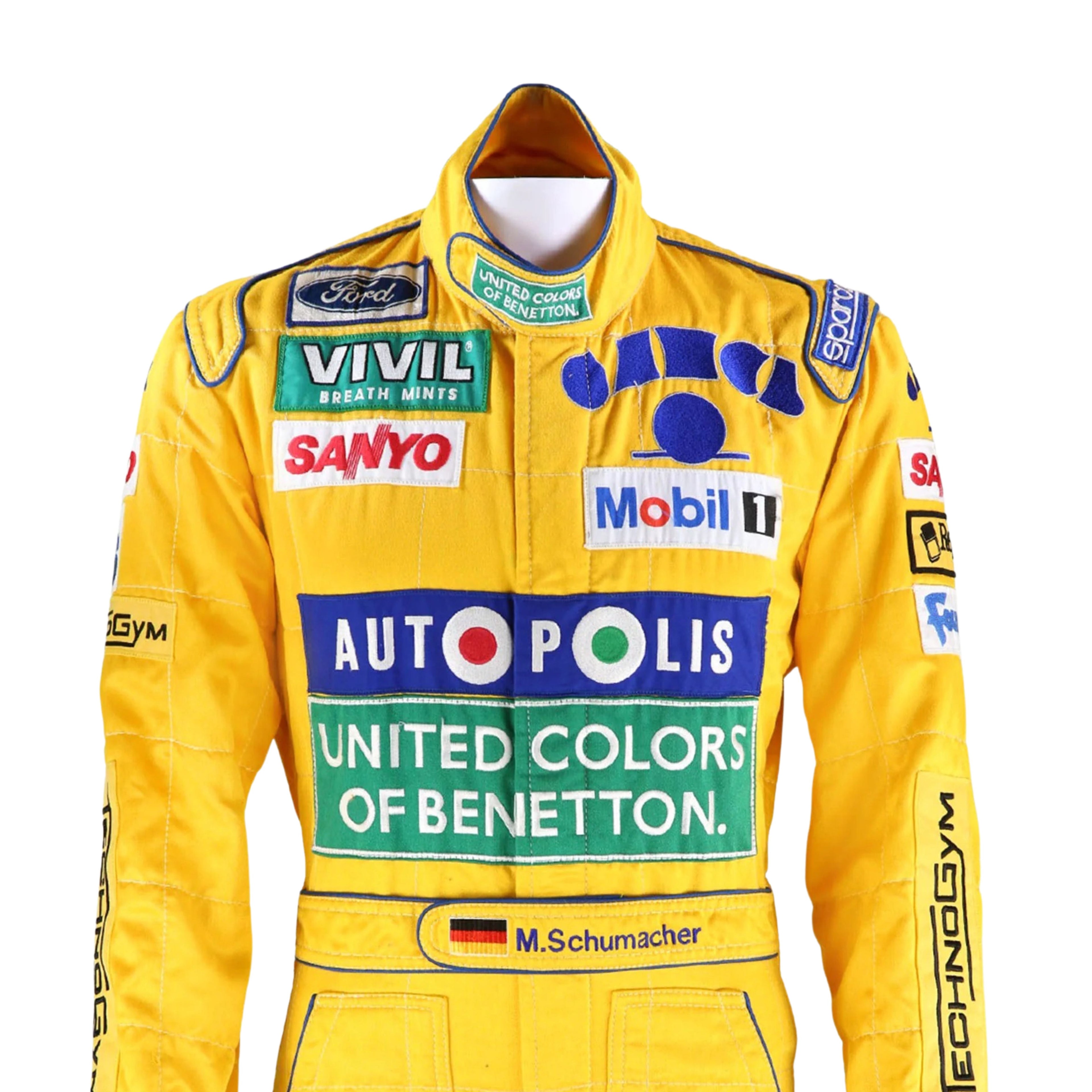 Michael Schumacher 1992 Racing Suit F1 Benetton Ford