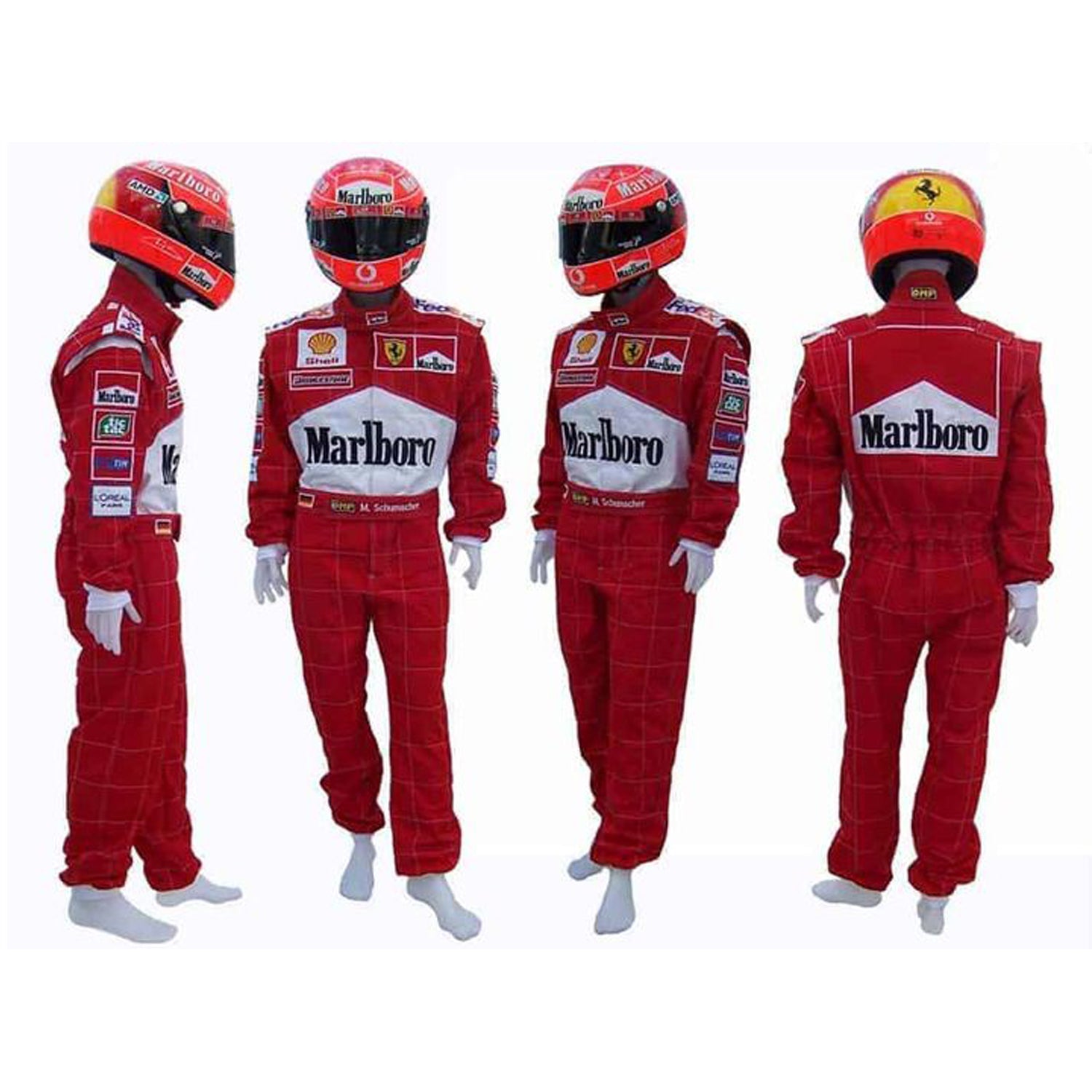 Michael Schumacher 2001 Racing Suit F1 Ferrari Belgian GP