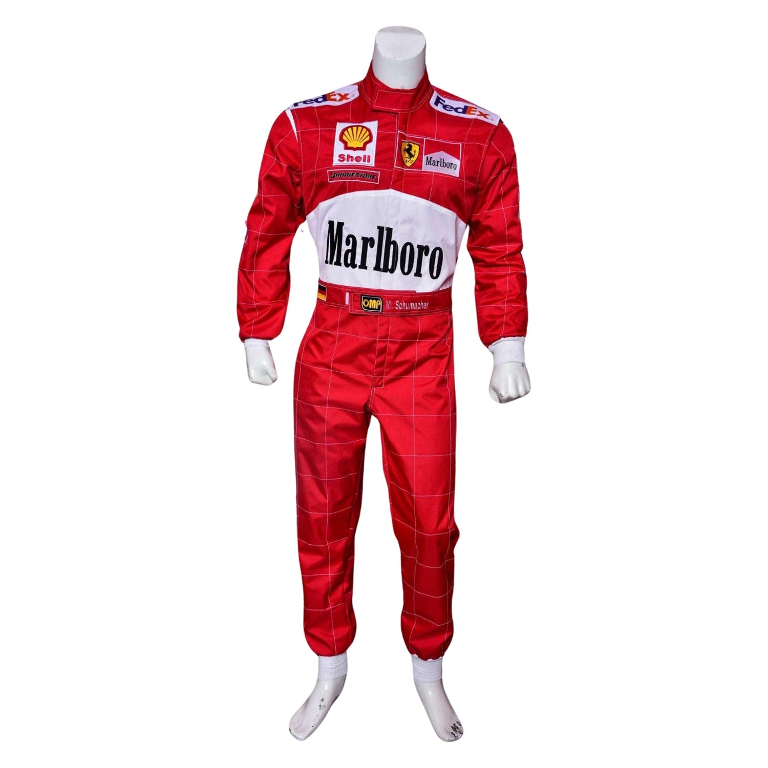 Michael Schumacher 2001 Racing Suit F1 Ferrari Belgian GP