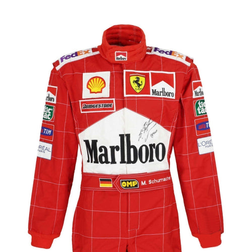 Michael Schumacher 2002 Racing Suit F1 Ferrari