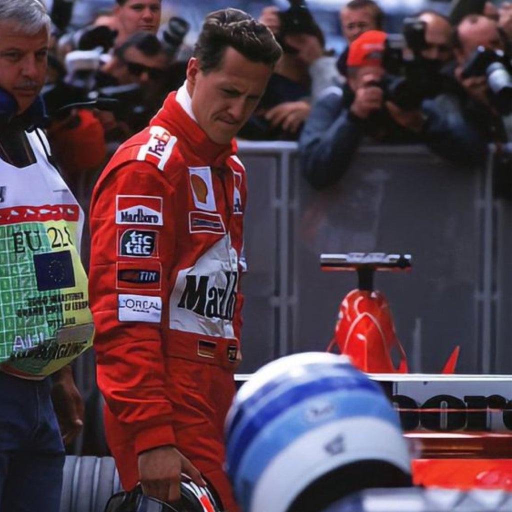 Michael Schumacher 2002 Racing Suit F1 Ferrari