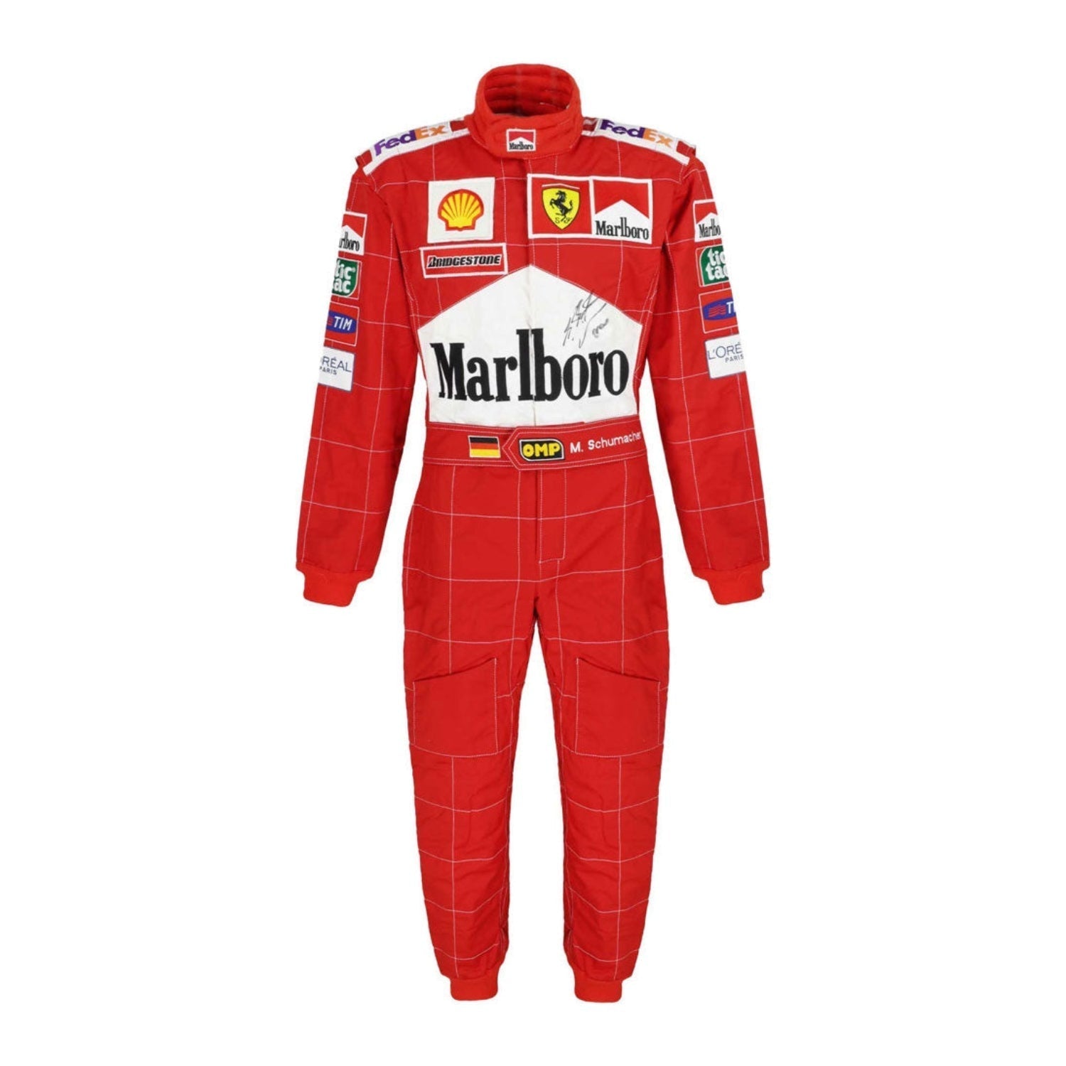 Michael Schumacher 2004 Racing Suit F1 Ferrari