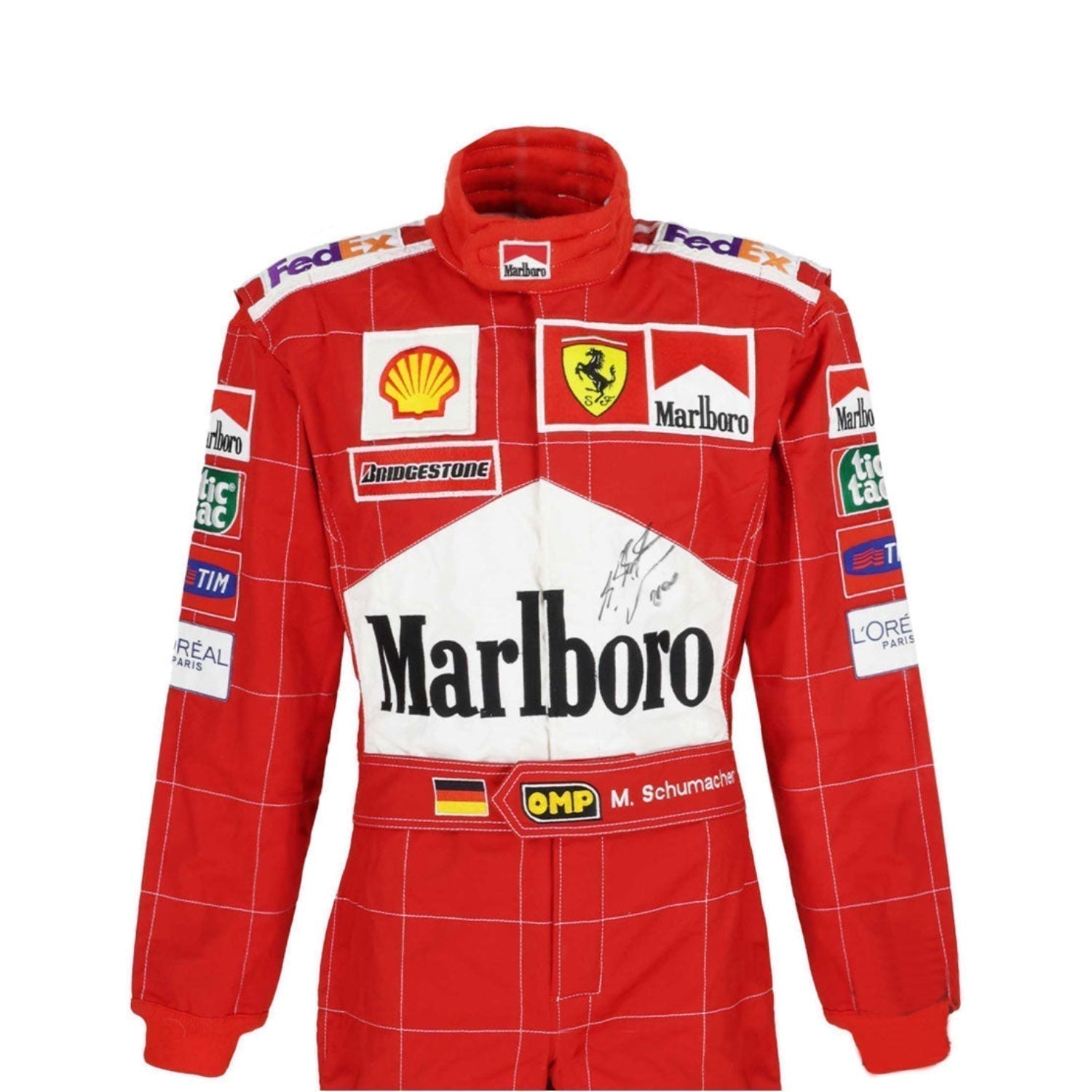 Michael Schumacher 2004 Racing Suit F1 Ferrari