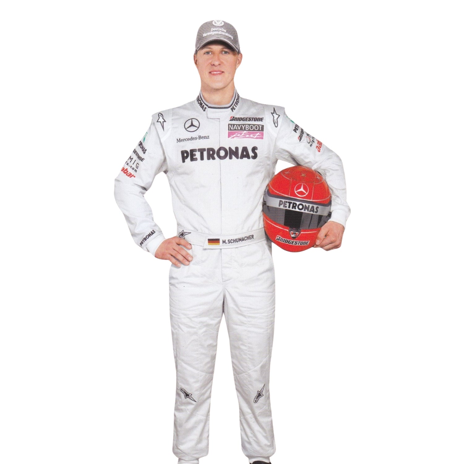 Michael Schumacher 2010 Racing Suit F1 Mercedes