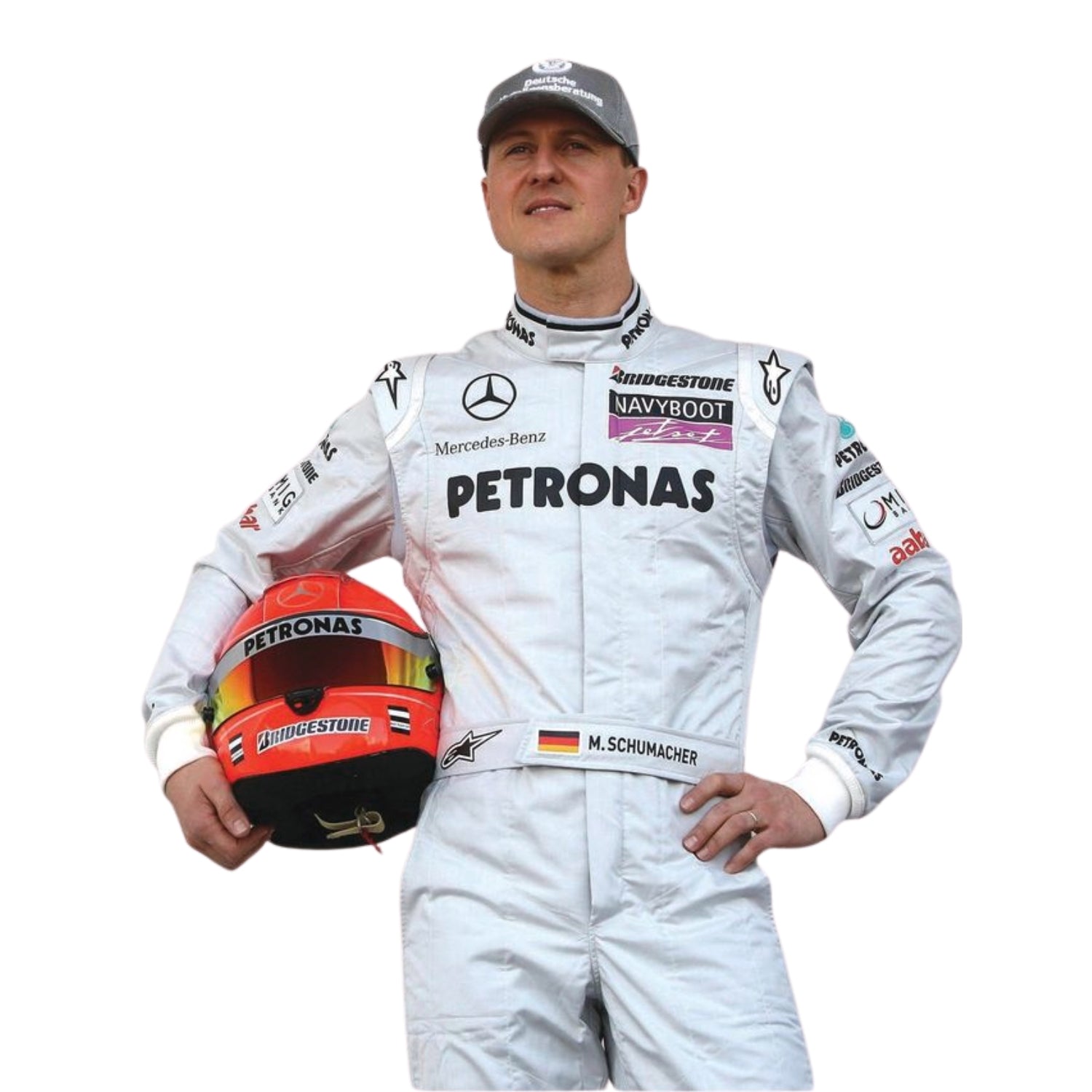 Michael Schumacher 2010 Racing Suit F1 Mercedes