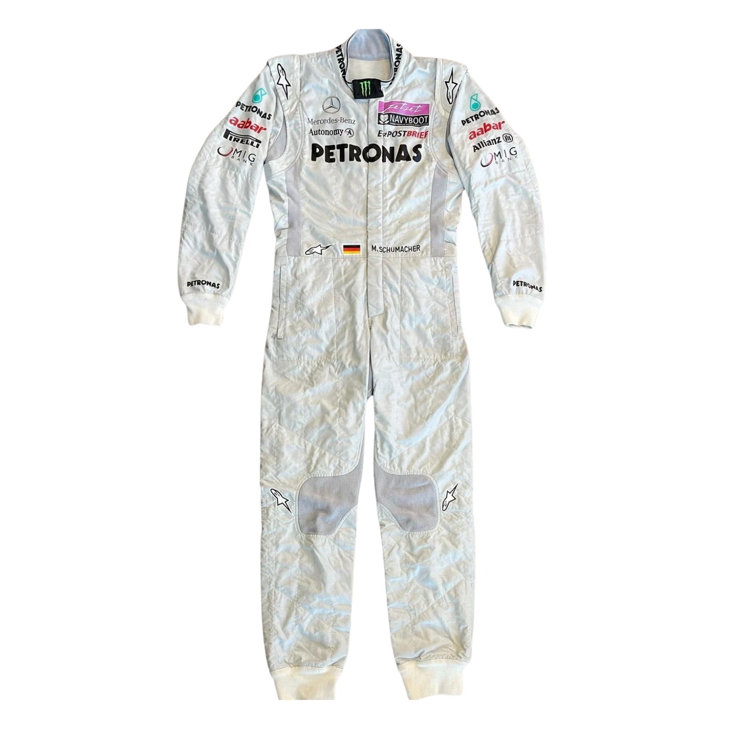 Michael Schumacher 2011 Racing Suit F1 Mercedes