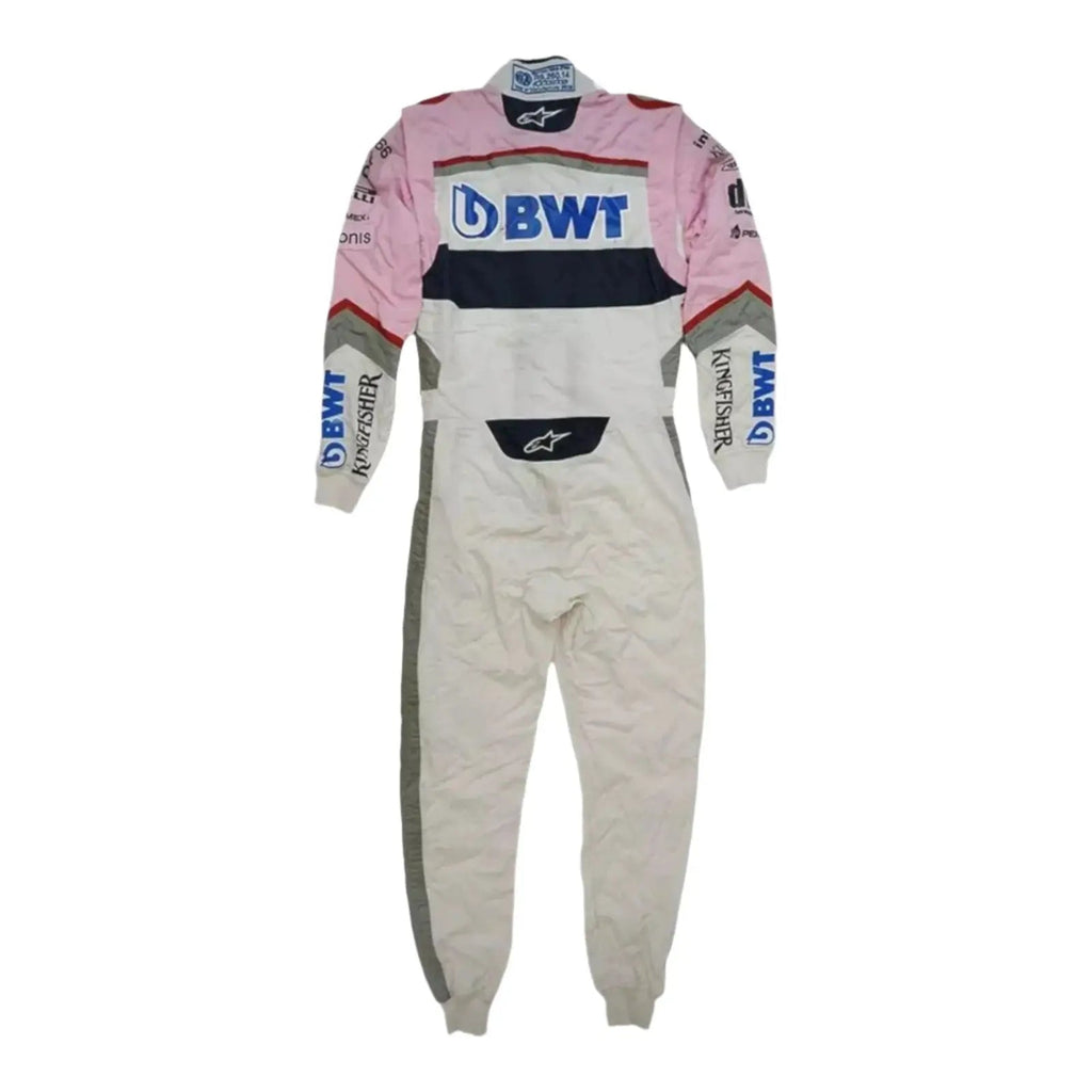 SERGIO PEREZ 2018 RACE SUIT SAHARA FORCE INDIA F1 TEAM
