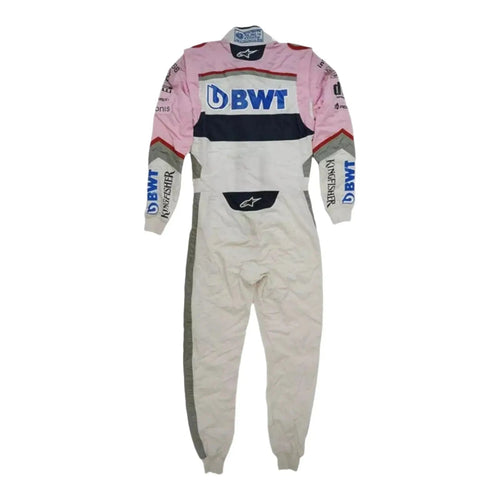 SERGIO PEREZ 2018 RACE SUIT SAHARA FORCE INDIA F1 TEAM