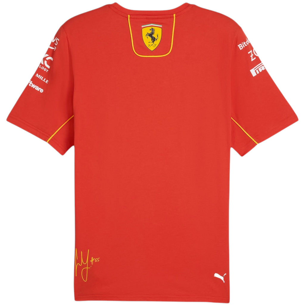 Scuderia Ferrari 2024 Team Carlos Sainz T-Shirt