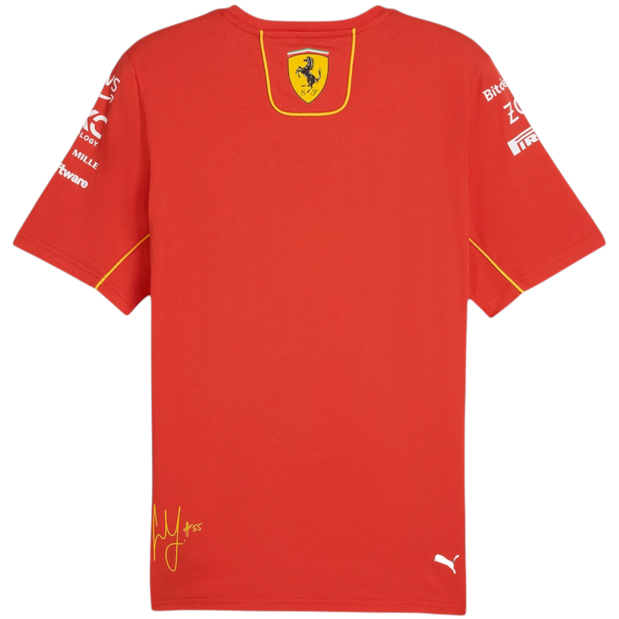Scuderia Ferrari 2024 Team Carlos Sainz T-Shirt