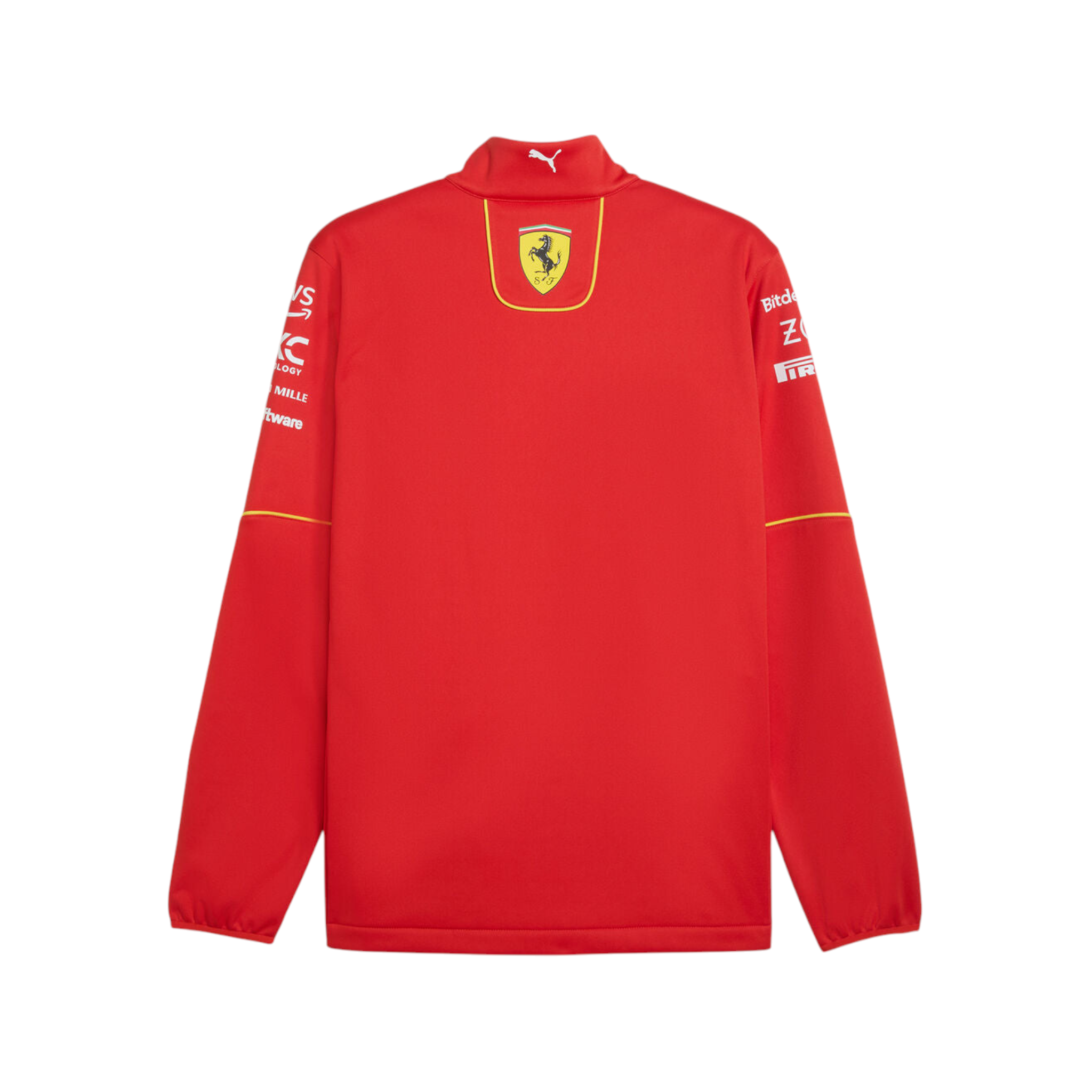 Scuderia Ferrari F1 2024 Team Softshell Embroidry Jacket