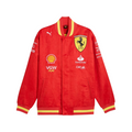 Scuderia Ferrari F1 2024 Team Varsity Embroidry  Jacket