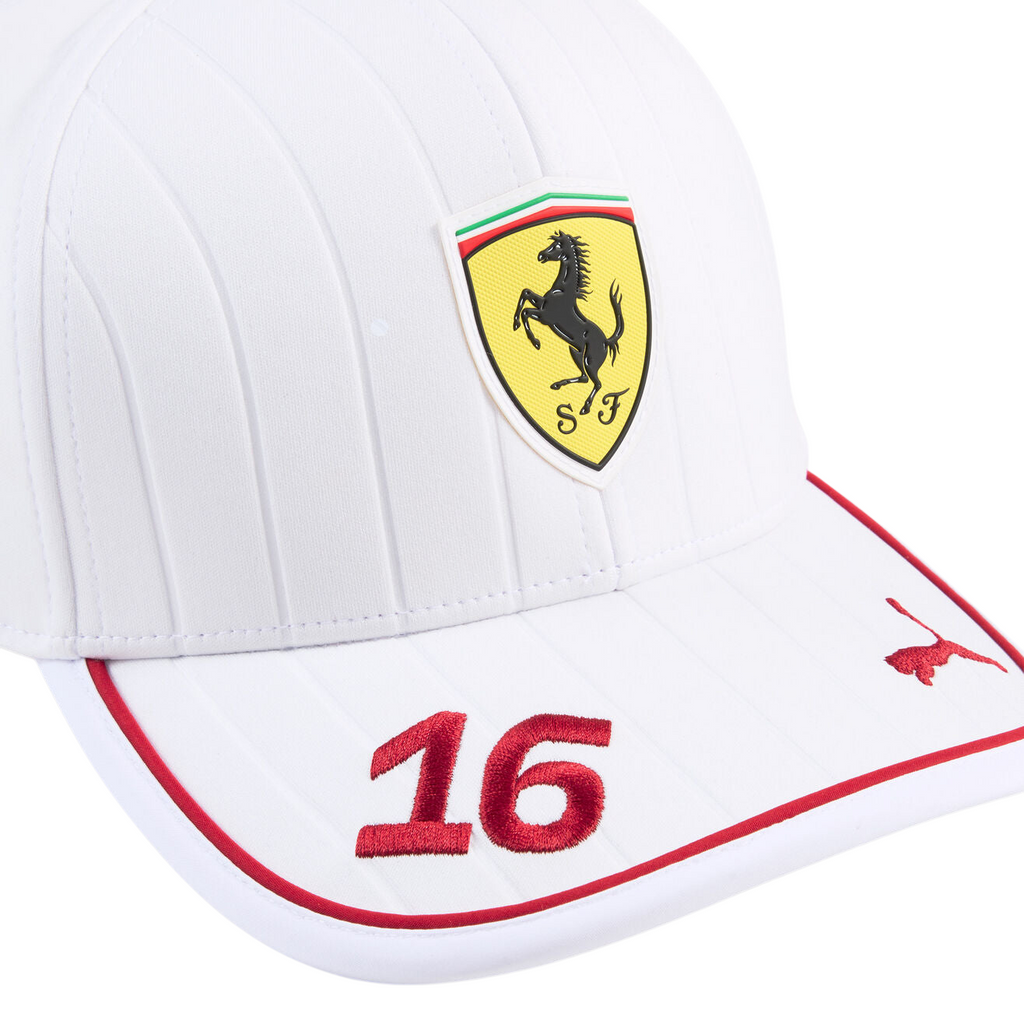 Scuderia Ferrari F1 PUMA 2025 Miami GP Charles Leclerc Driver Cap