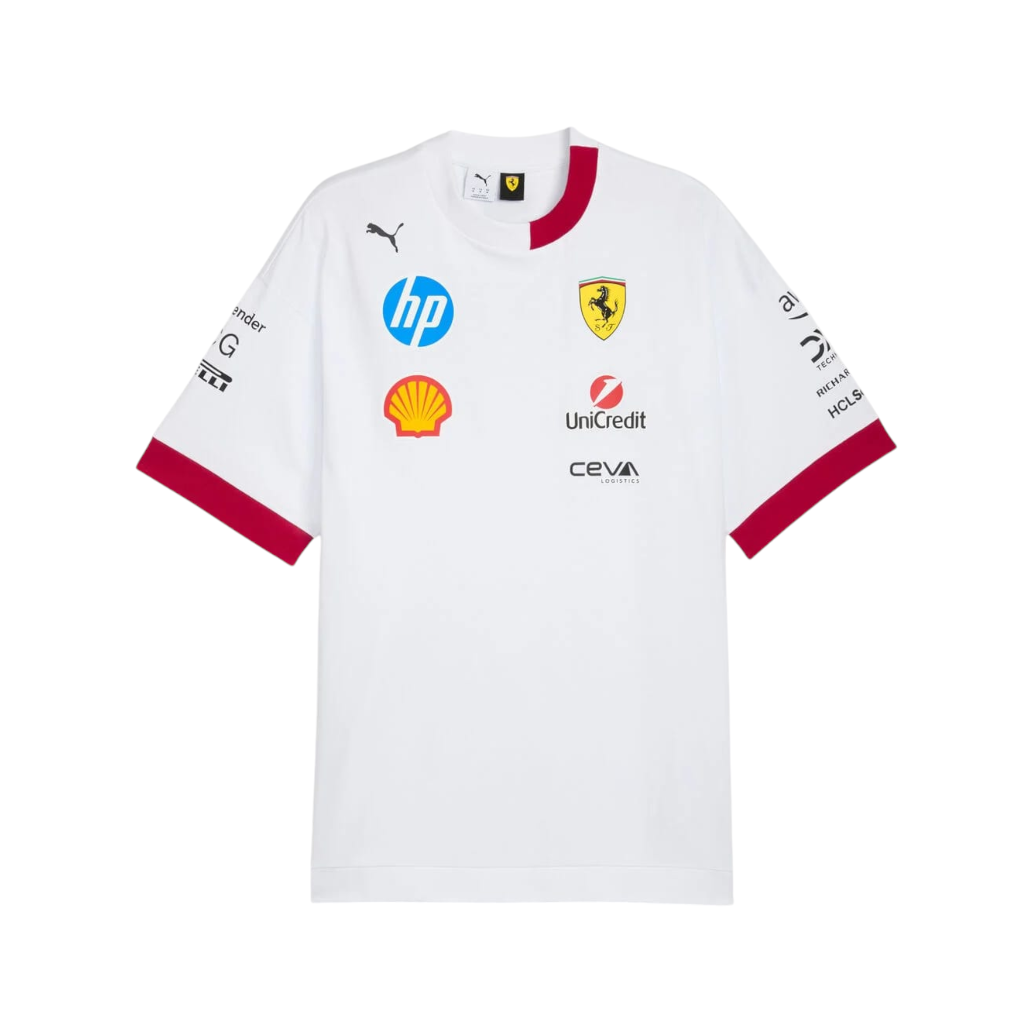 Scuderia Ferrari F1 PUMA 2025 Miami GP Driver's Oversized T-shirt