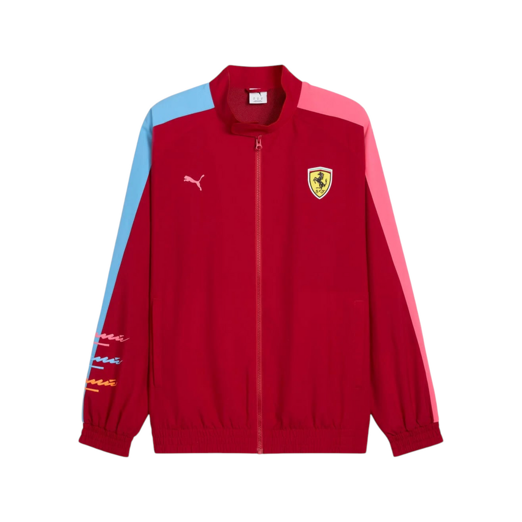 Scuderia Ferrari F1 PUMA 2025 Miami T7 SoftShell Printed Jacket