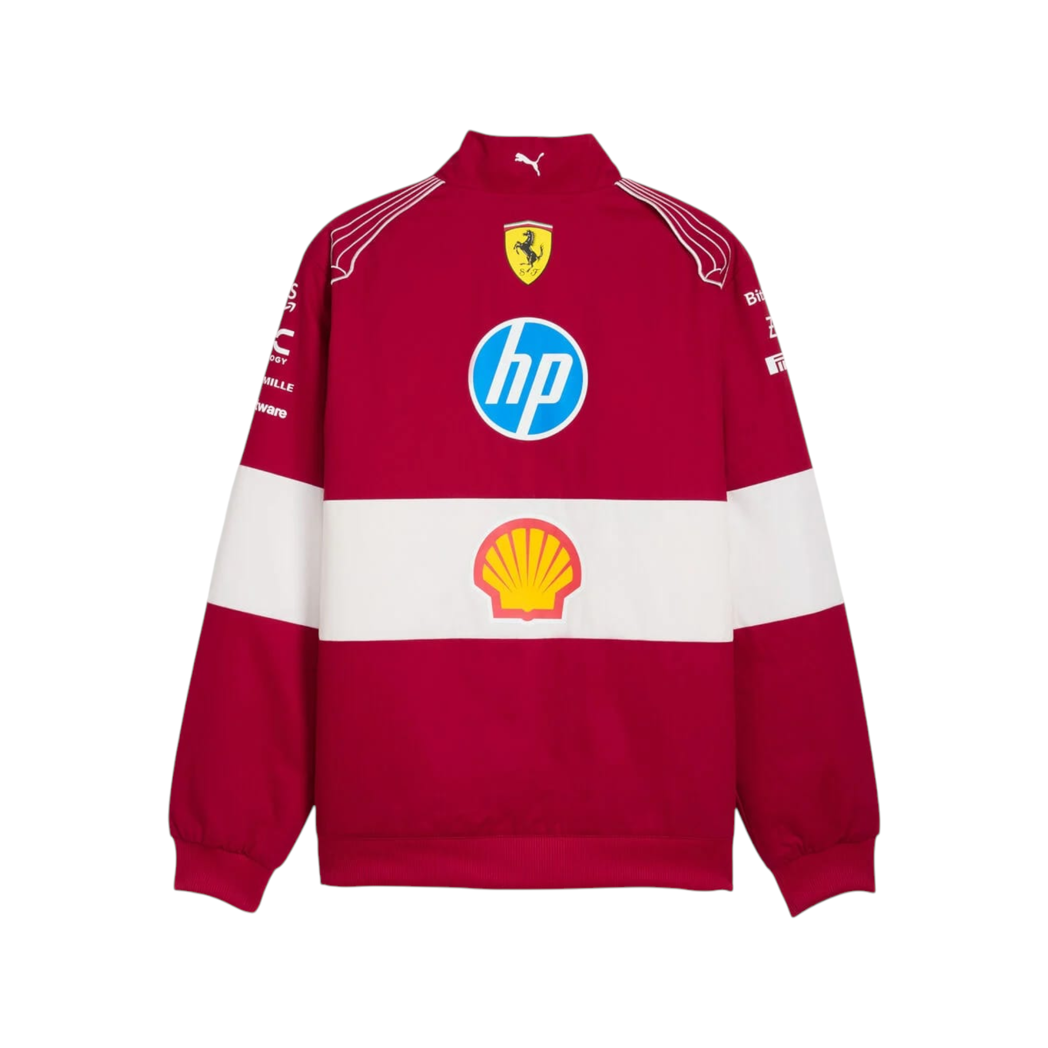 Scuderia Ferrari F1 PUMA 2025 Team Vintage Printed Jacket