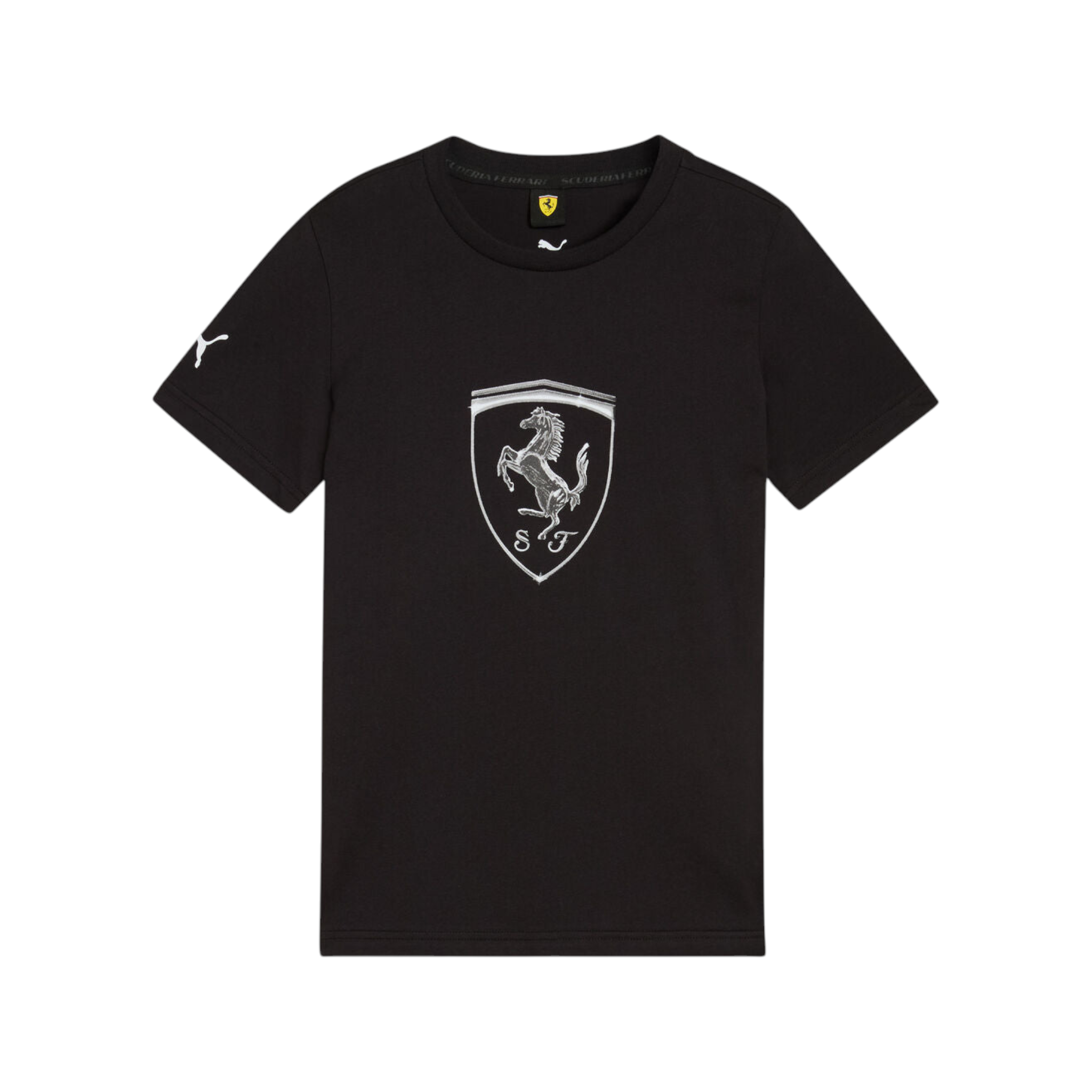 Scuderia Ferrari F1 PUMA LS Race Tonal Shield T-shirt