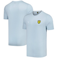 Scuderia Ferrari Race Coloured Shield T-Shirt by Puma – Blue