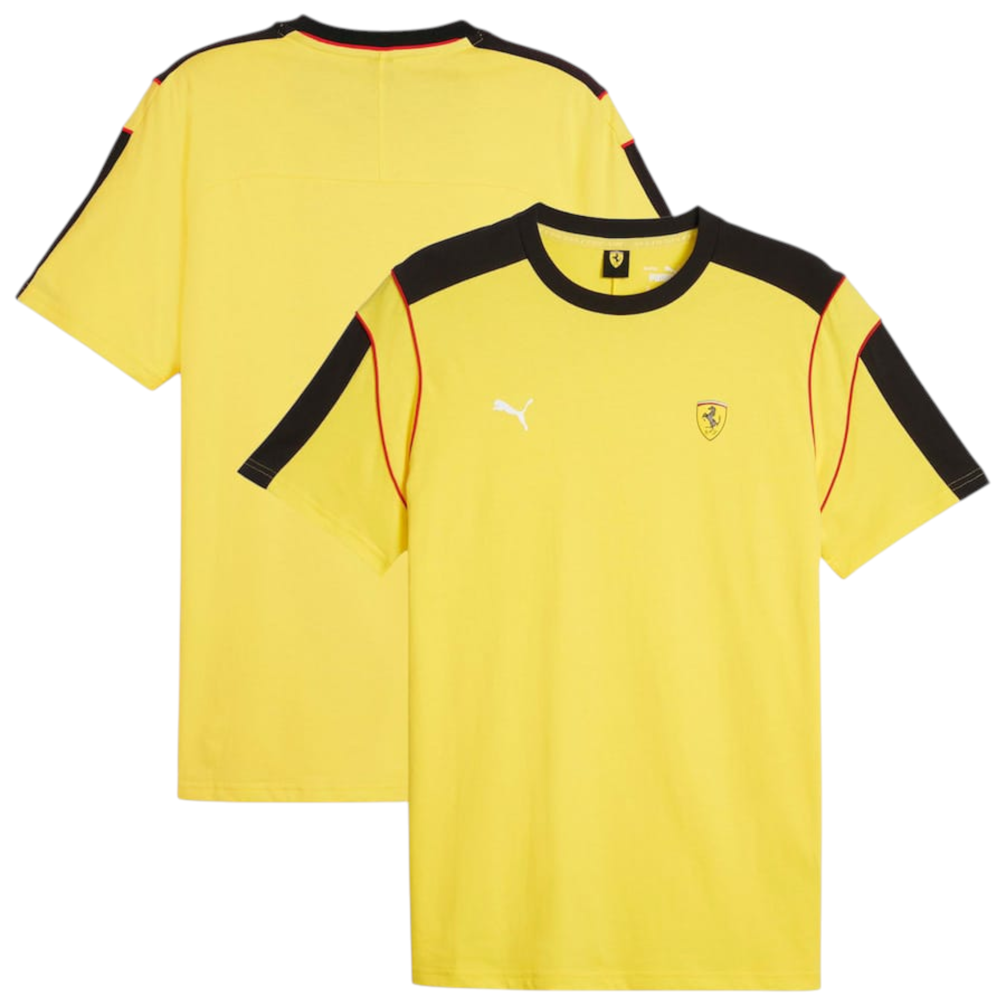 Scuderia Ferrari Race MT7 T-Shirt by Puma – Yellow