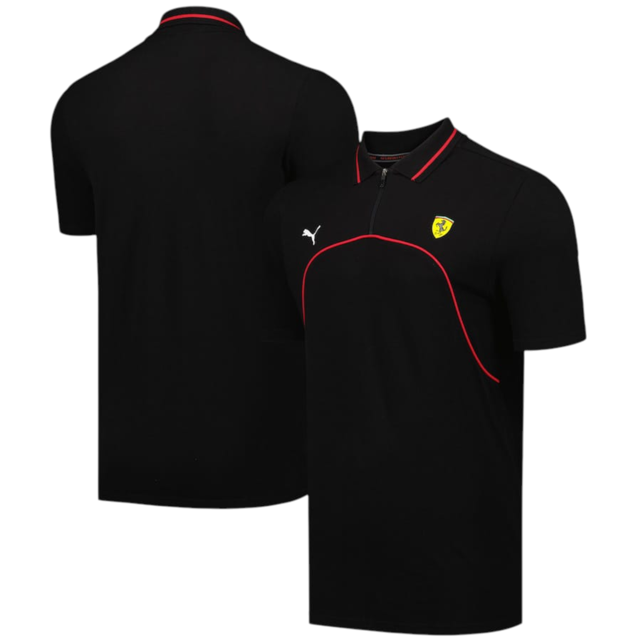 Scuderia Ferrari Race Polo by Puma- Black