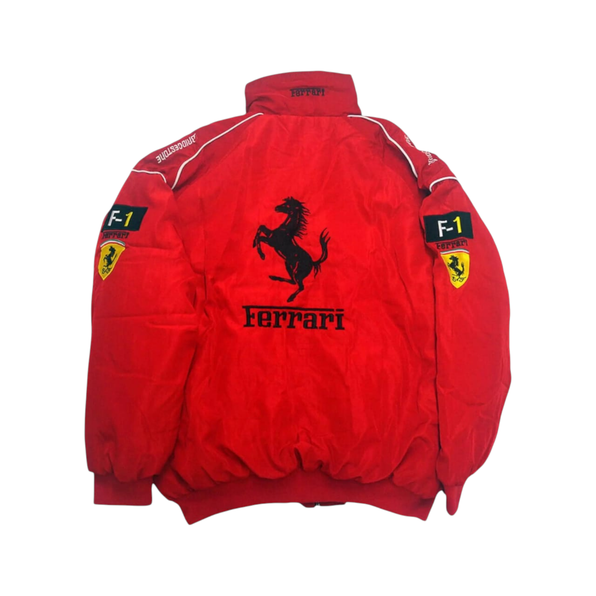 Vintage Ferrari Racing Stylish Winter F1 Jacket