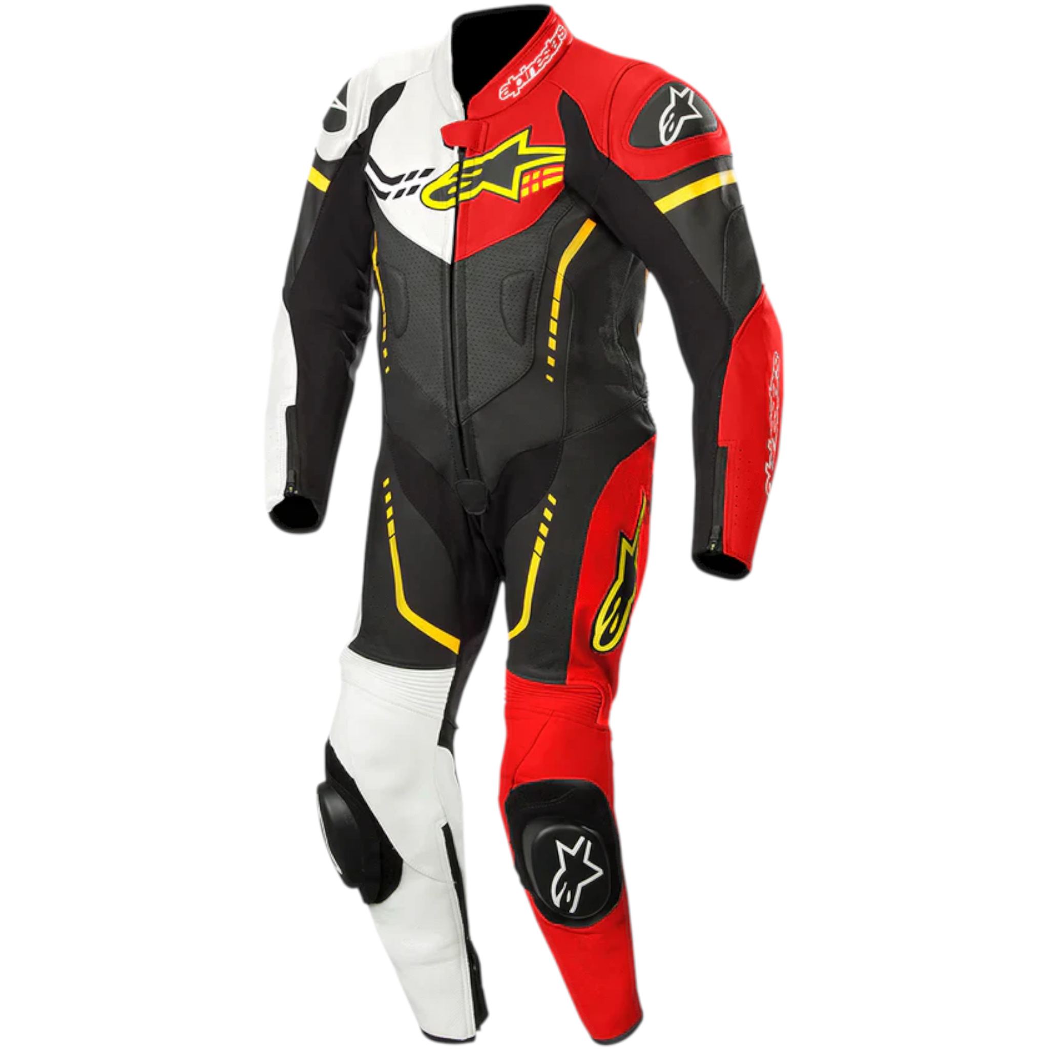 Youth GP Plus 1-Piece Leather Suit Black